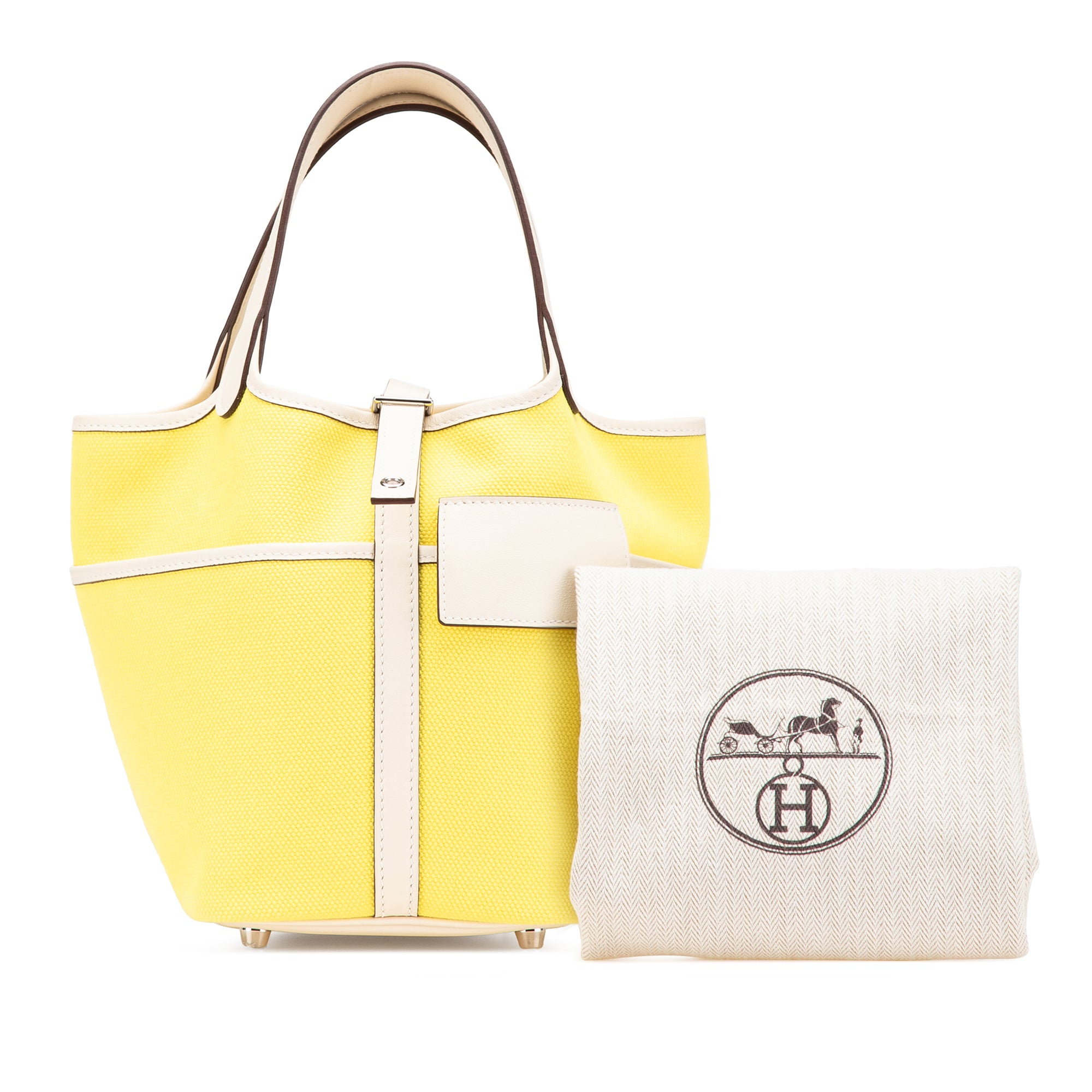 Hermès Toile Goeland and Swift Cargo Picotin Lock 18 - image 12