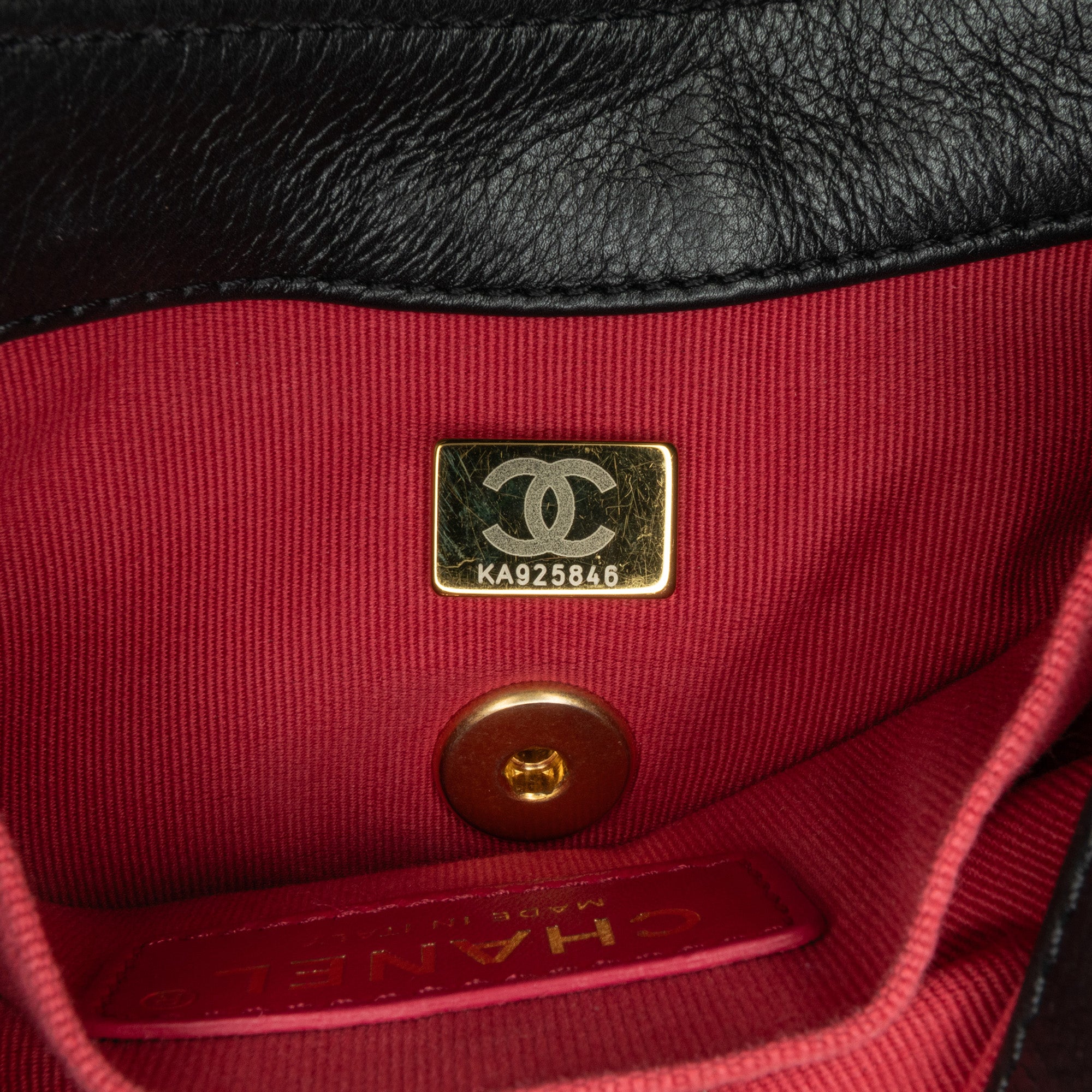 Chanel Small Quilted Calfskin Framing Chain Flap - image 6