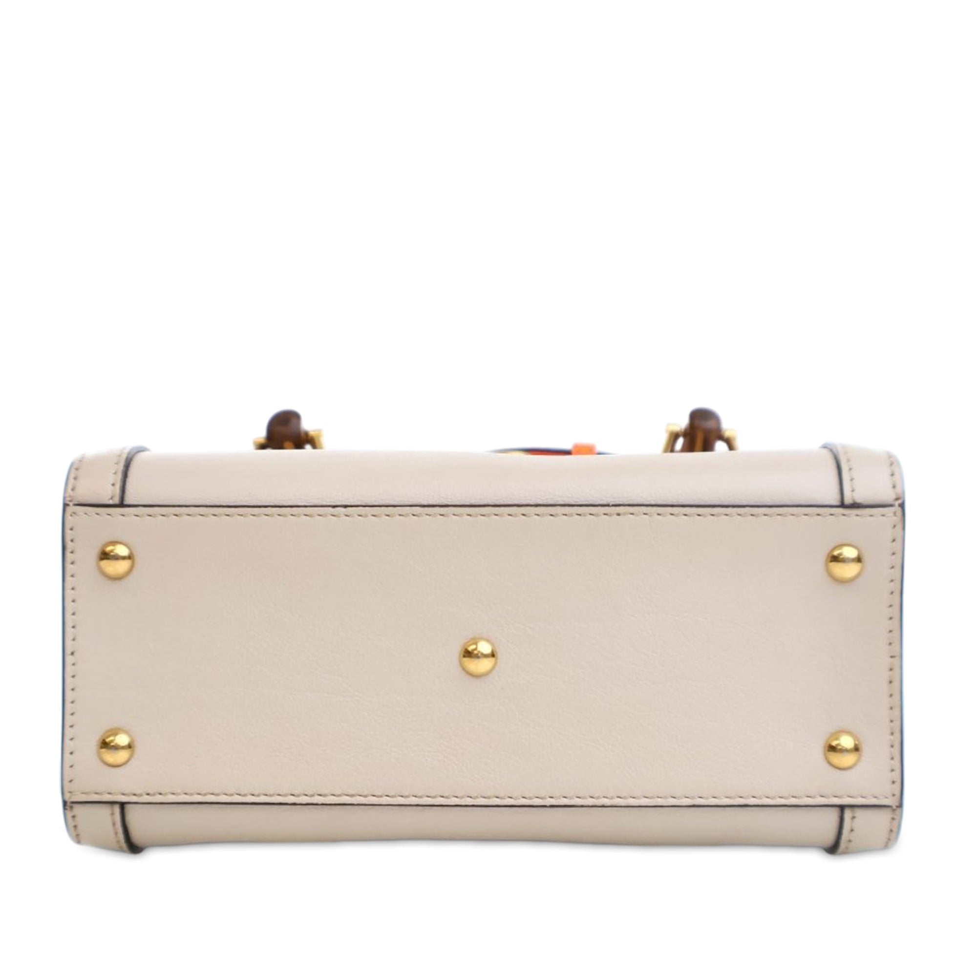Gucci Mini Calfskin Bamboo Diana Satchel - image 4