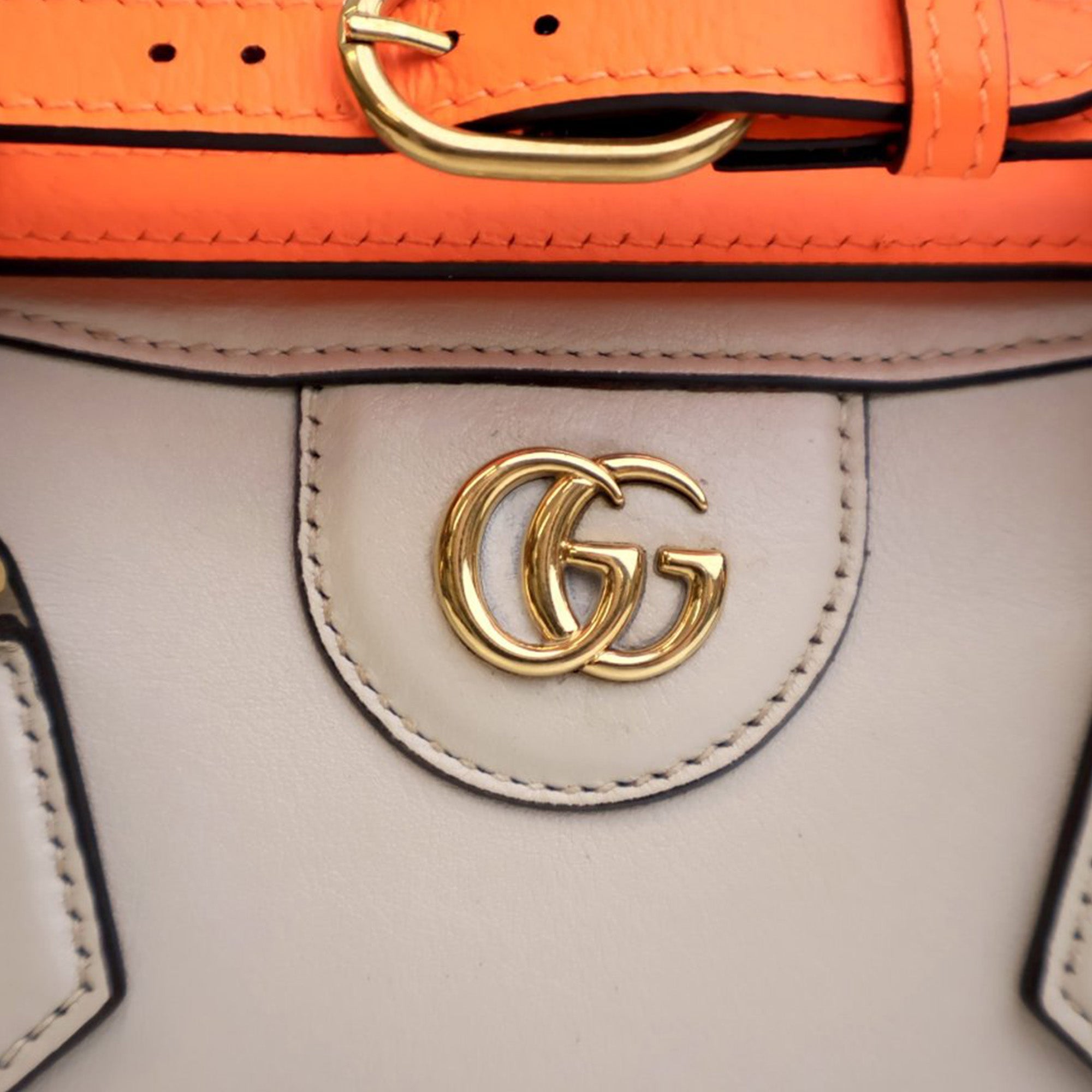 Gucci Mini Calfskin Bamboo Diana Satchel - image 6
