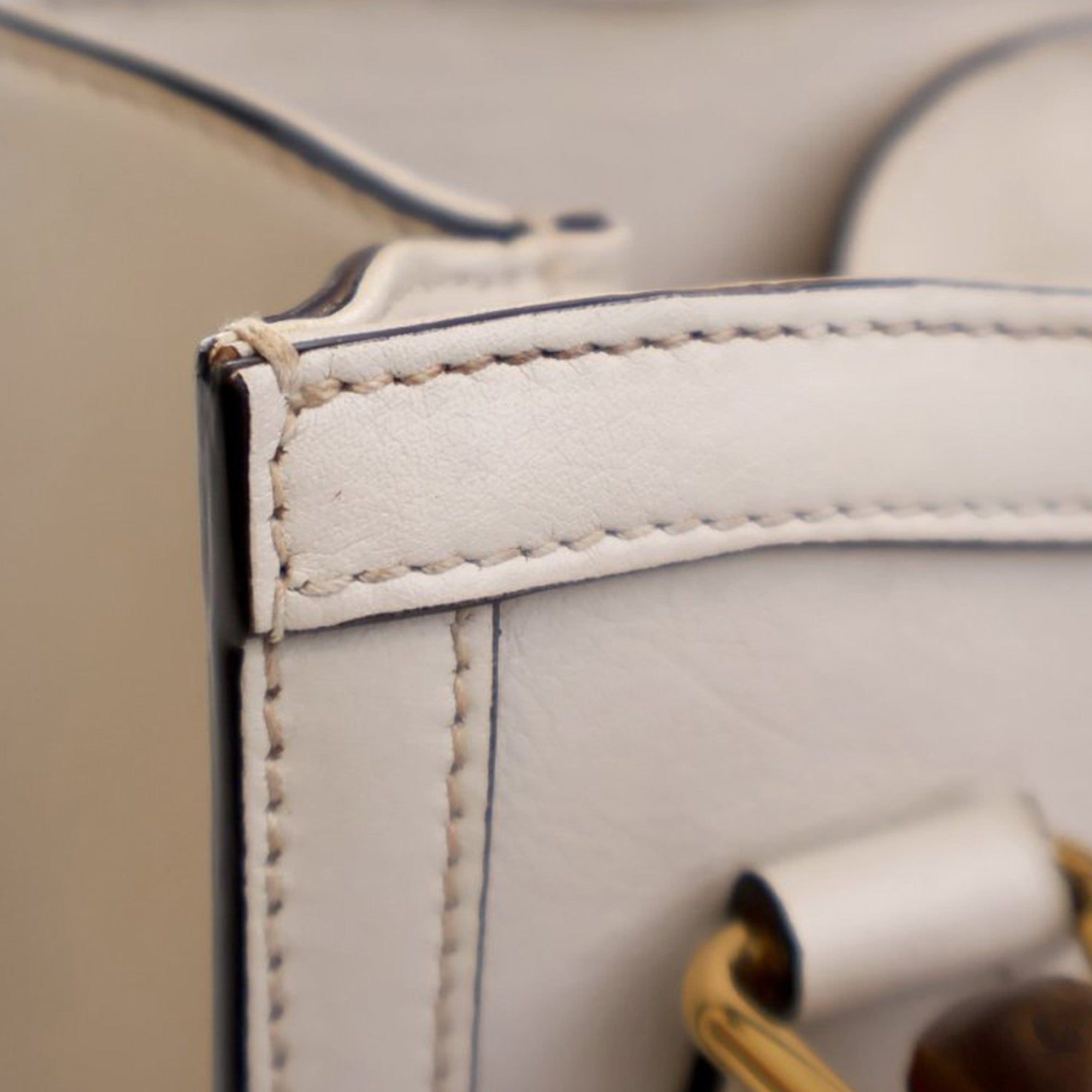 Gucci Mini Calfskin Bamboo Diana Satchel - image 7