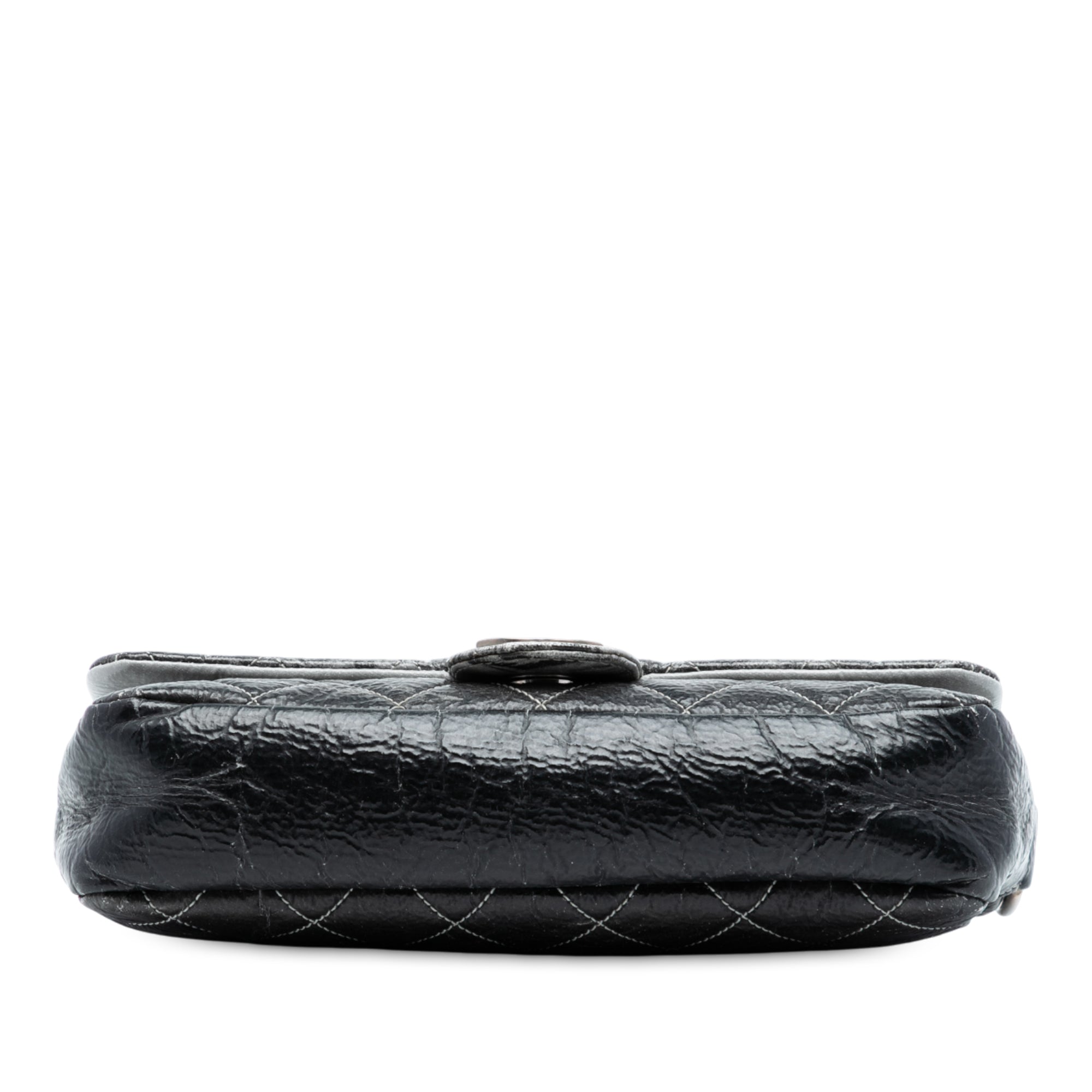 Chanel Small CC Quilted Vinyl Melrose Degrade Flap - image 3