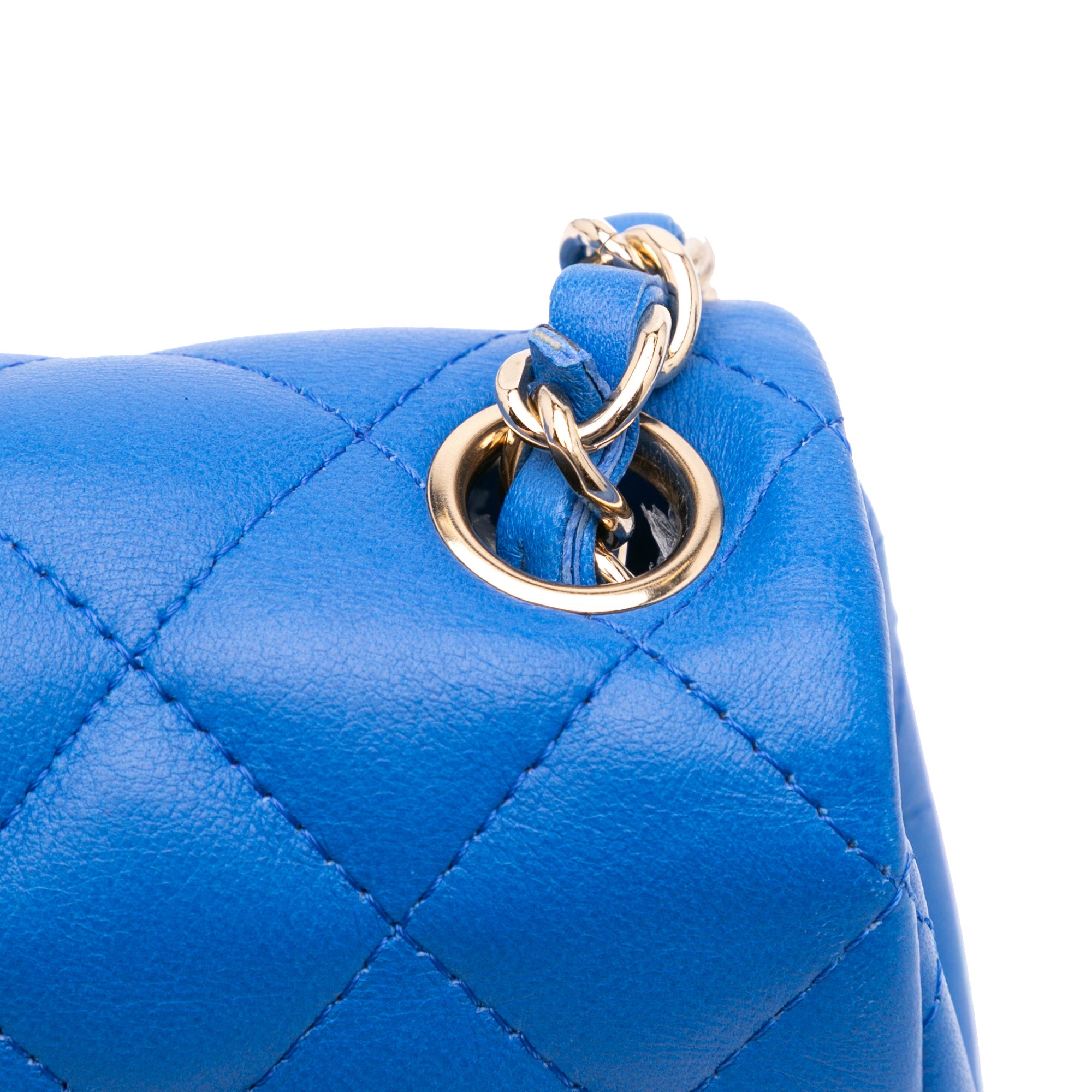 Chanel Mini Square Classic Lambskin Single Flap - image 9