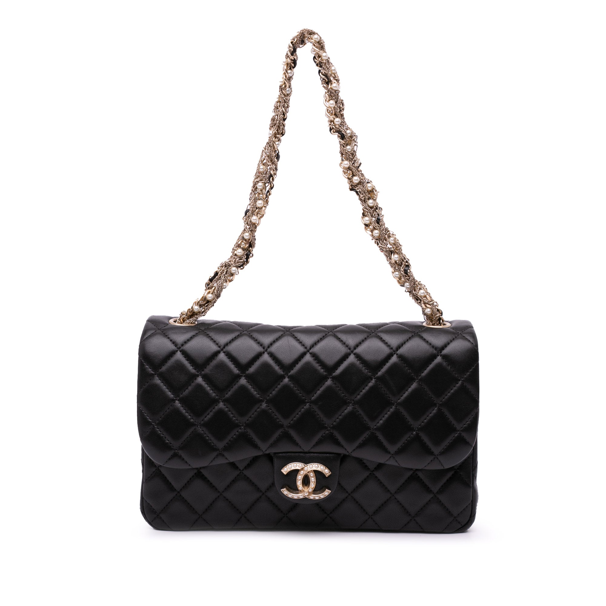 Chanel Medium Quilted Lambskin Westminster Pearl Flap - image 1
