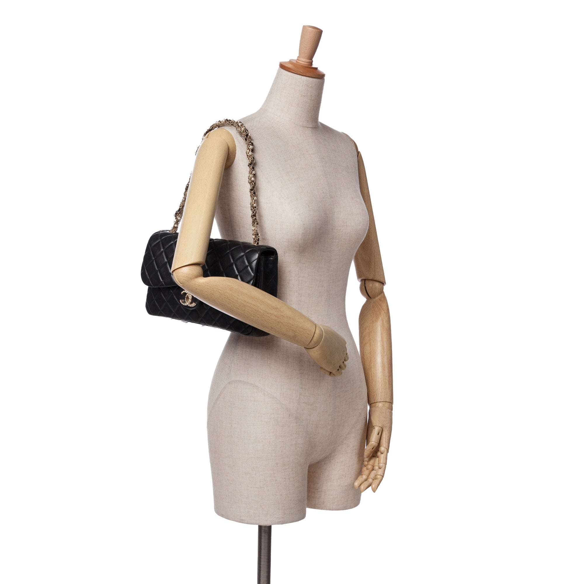 Chanel Medium Quilted Lambskin Westminster Pearl Flap - image 10