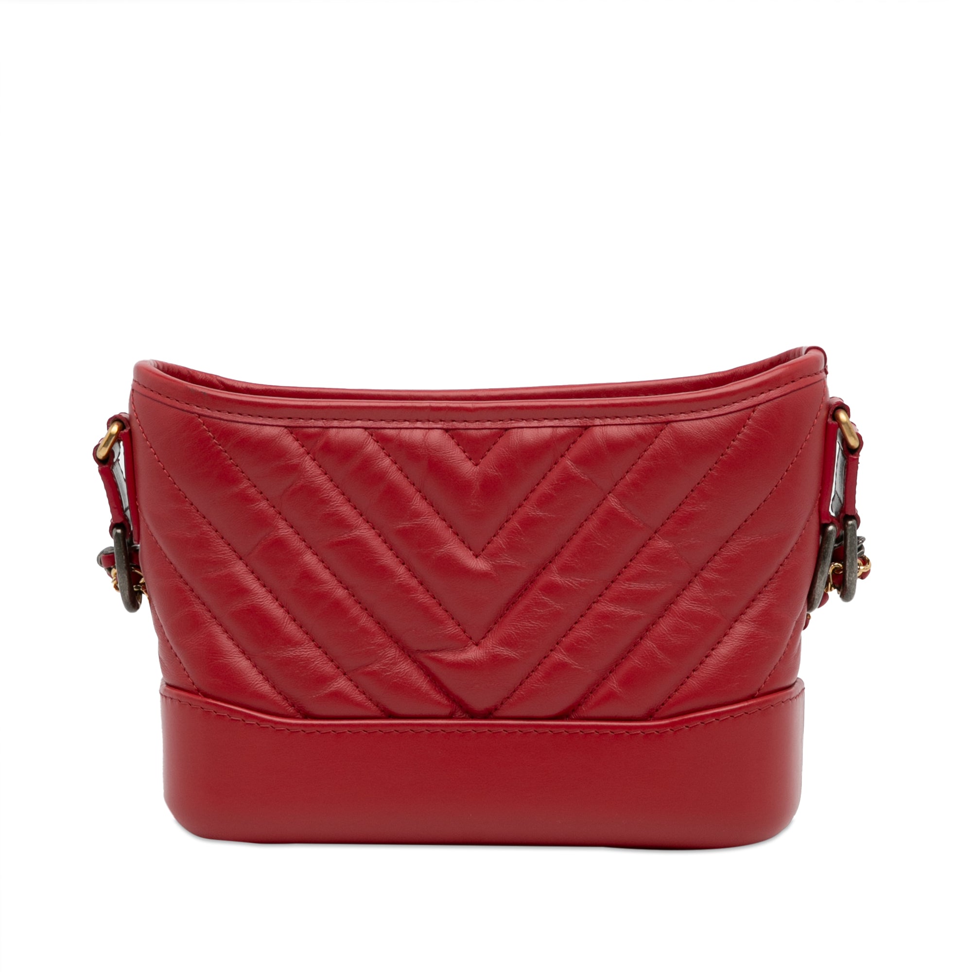Chanel Small Chevron Lambskin Gabrielle Crossbody - image 4