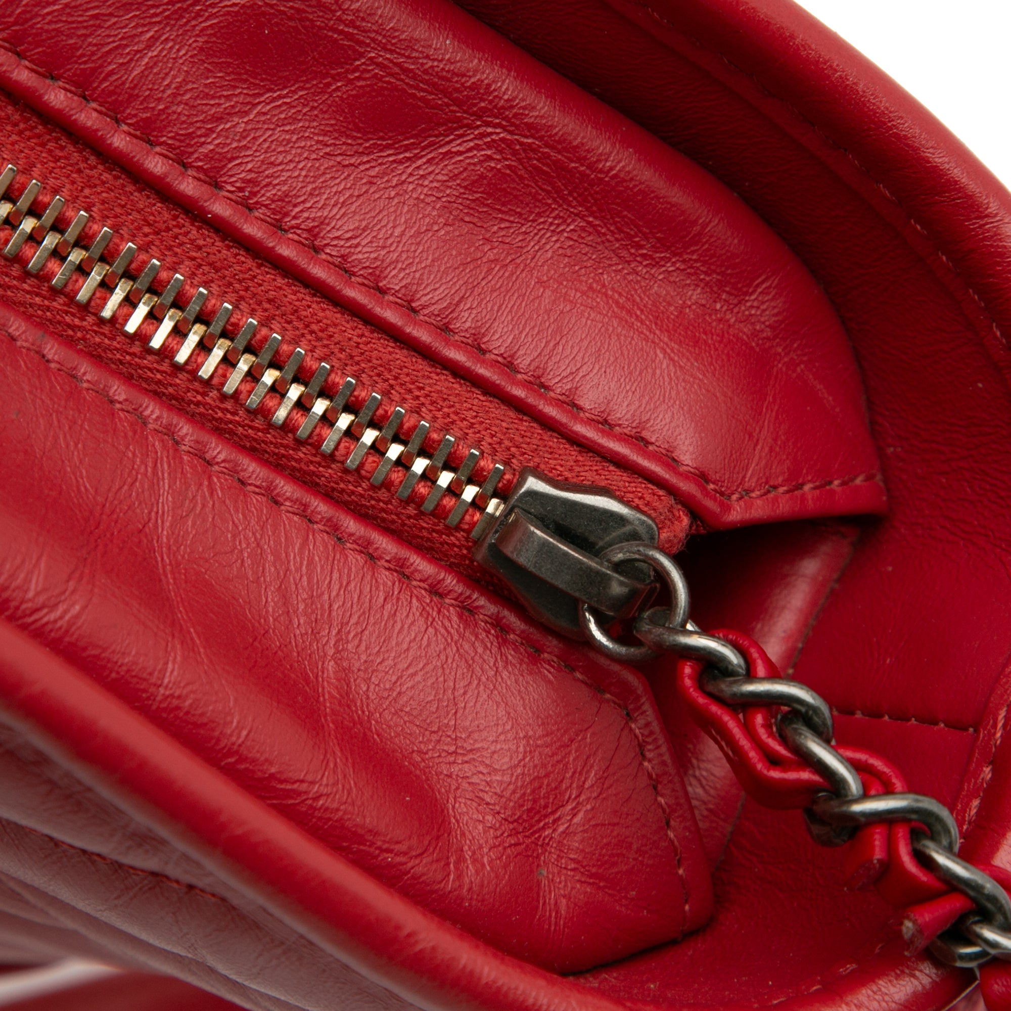 Chanel Small Chevron Lambskin Gabrielle Crossbody - image 9