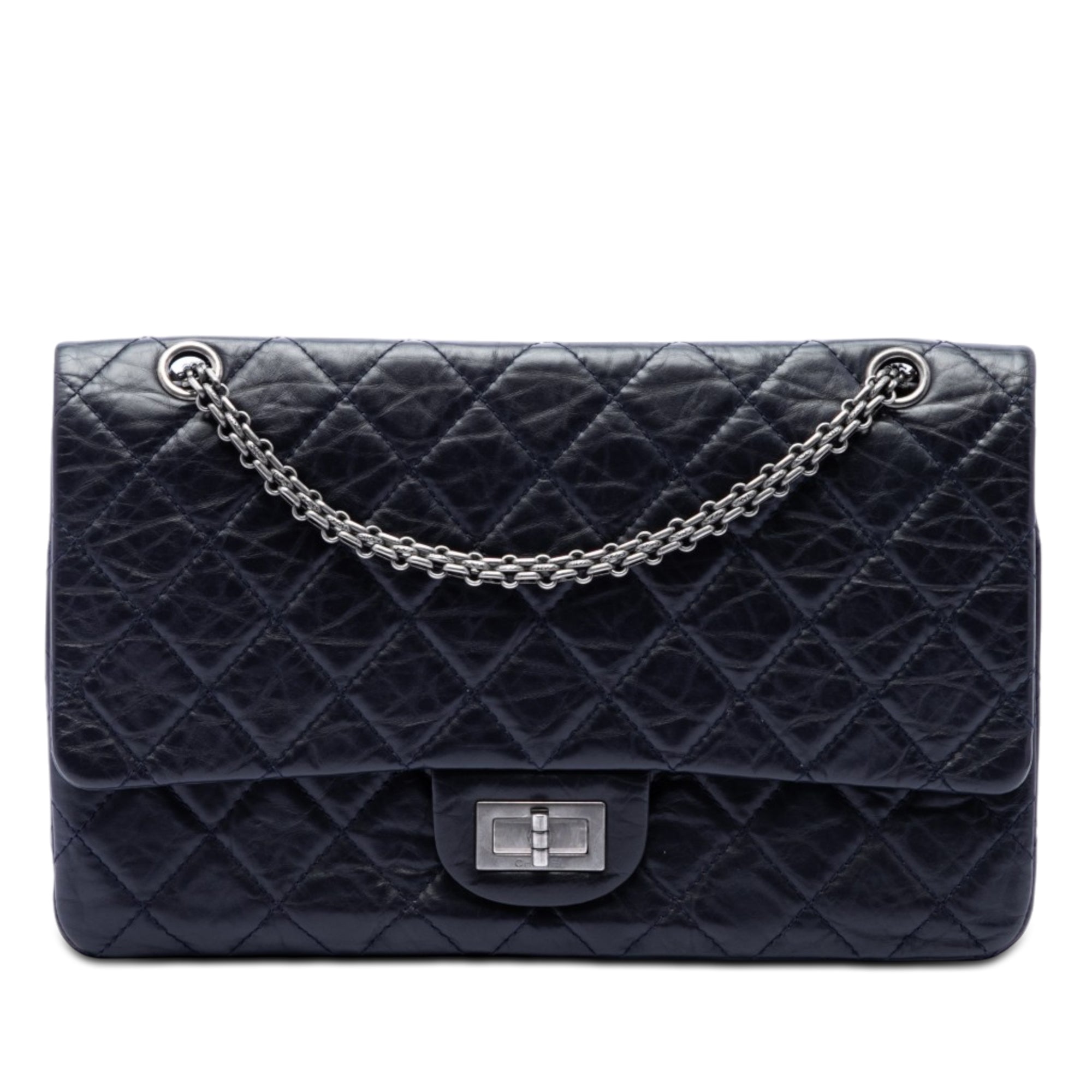 Chanel Quilted Aged Calfskin Reissue 2.55 Double Flap 227 - image 1