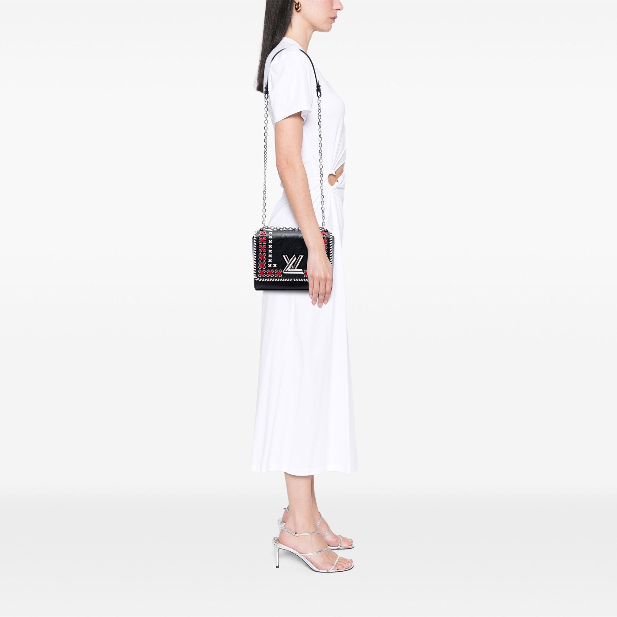 Louis Vuitton Epi Tricolor Embroidered Twist MM - image 6