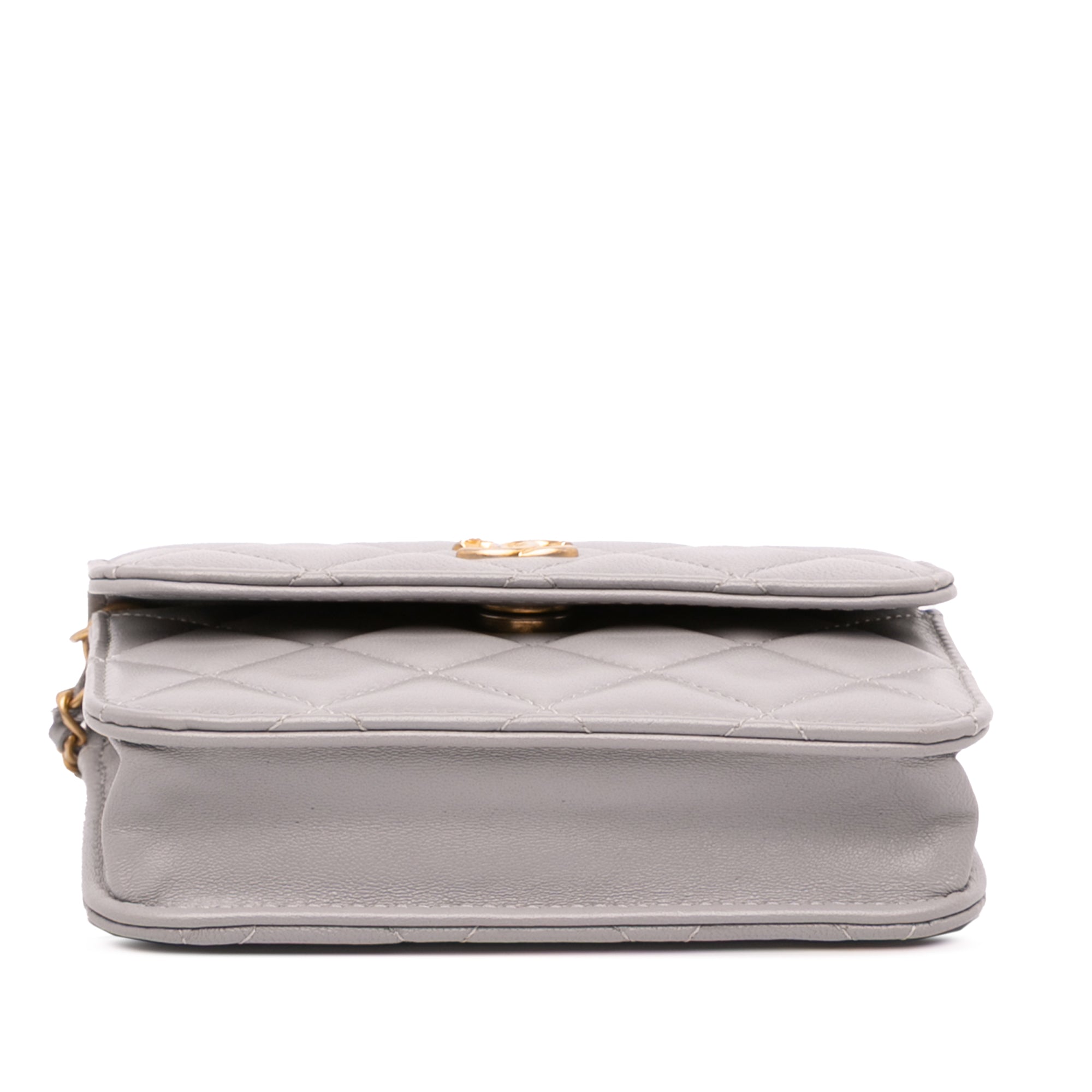Chanel Mini Lambskin Pearl Crush Clutch On Chain - image 3