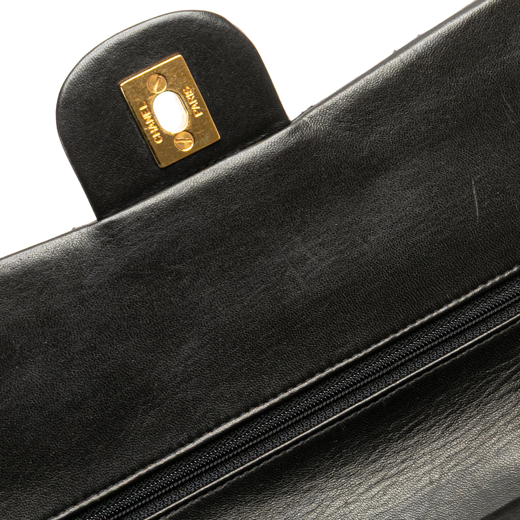 Chanel Medium Classic Lambskin Double Flap - image 11
