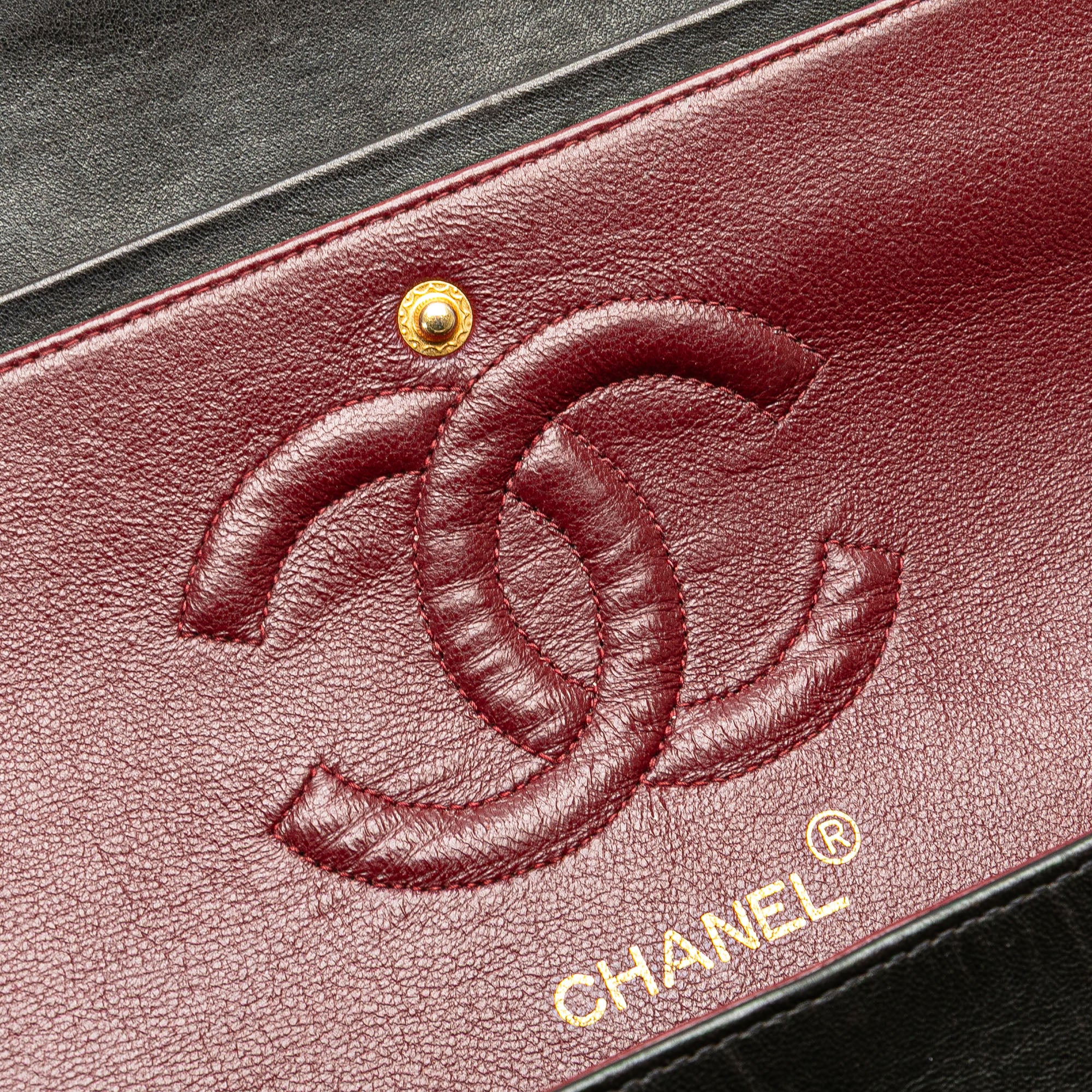 Chanel Medium Classic Lambskin Double Flap - image 7