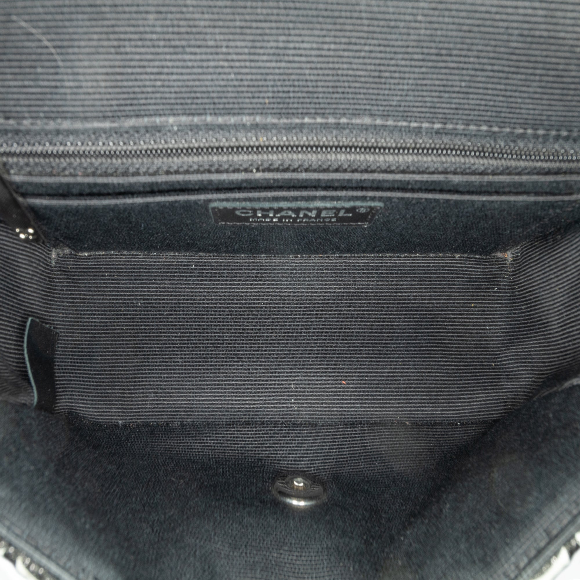 Chanel Mini Rectangular Classic Ribbon Tweed Single Flap - image 4