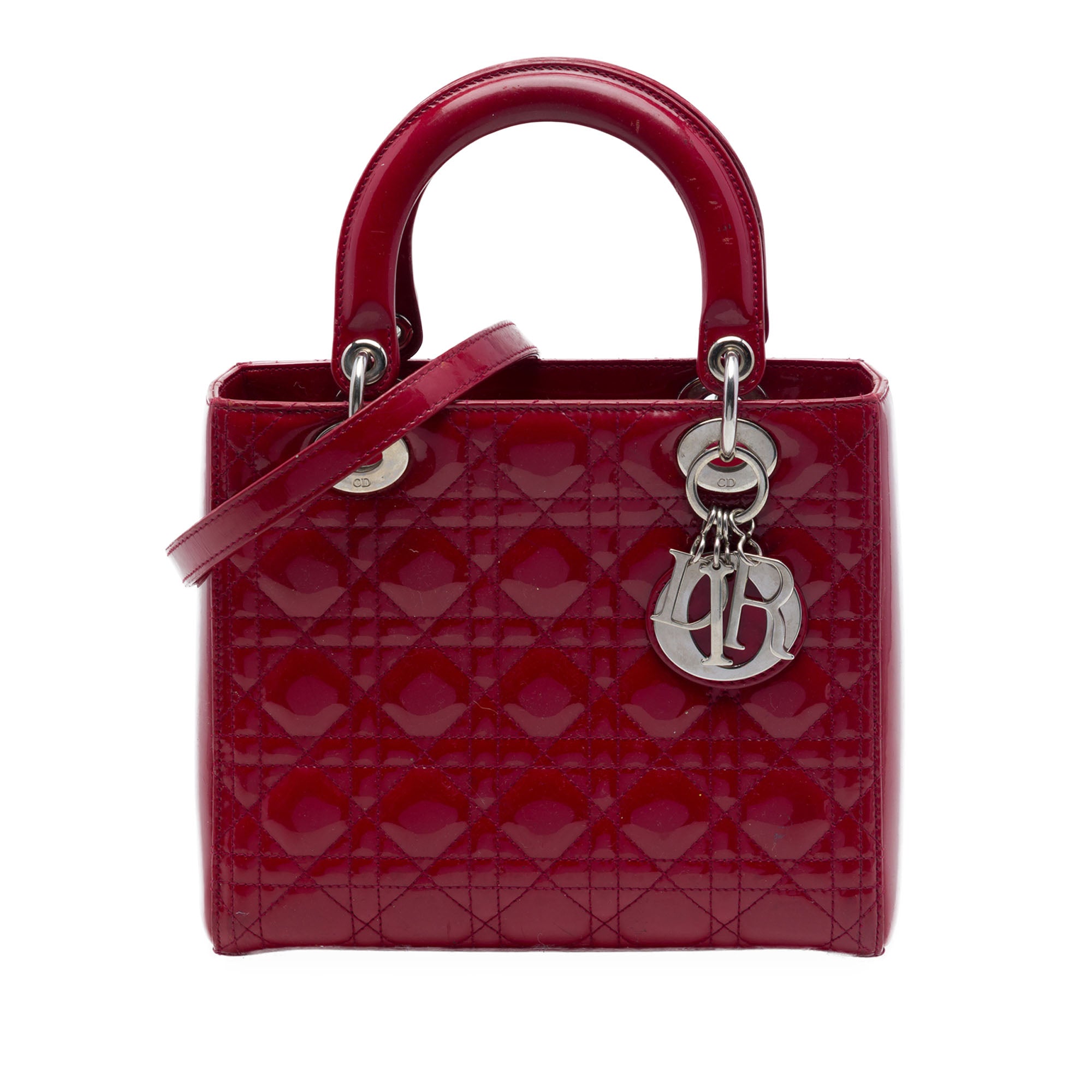 Dior Medium Patent Cannage Lady Dior - image 1