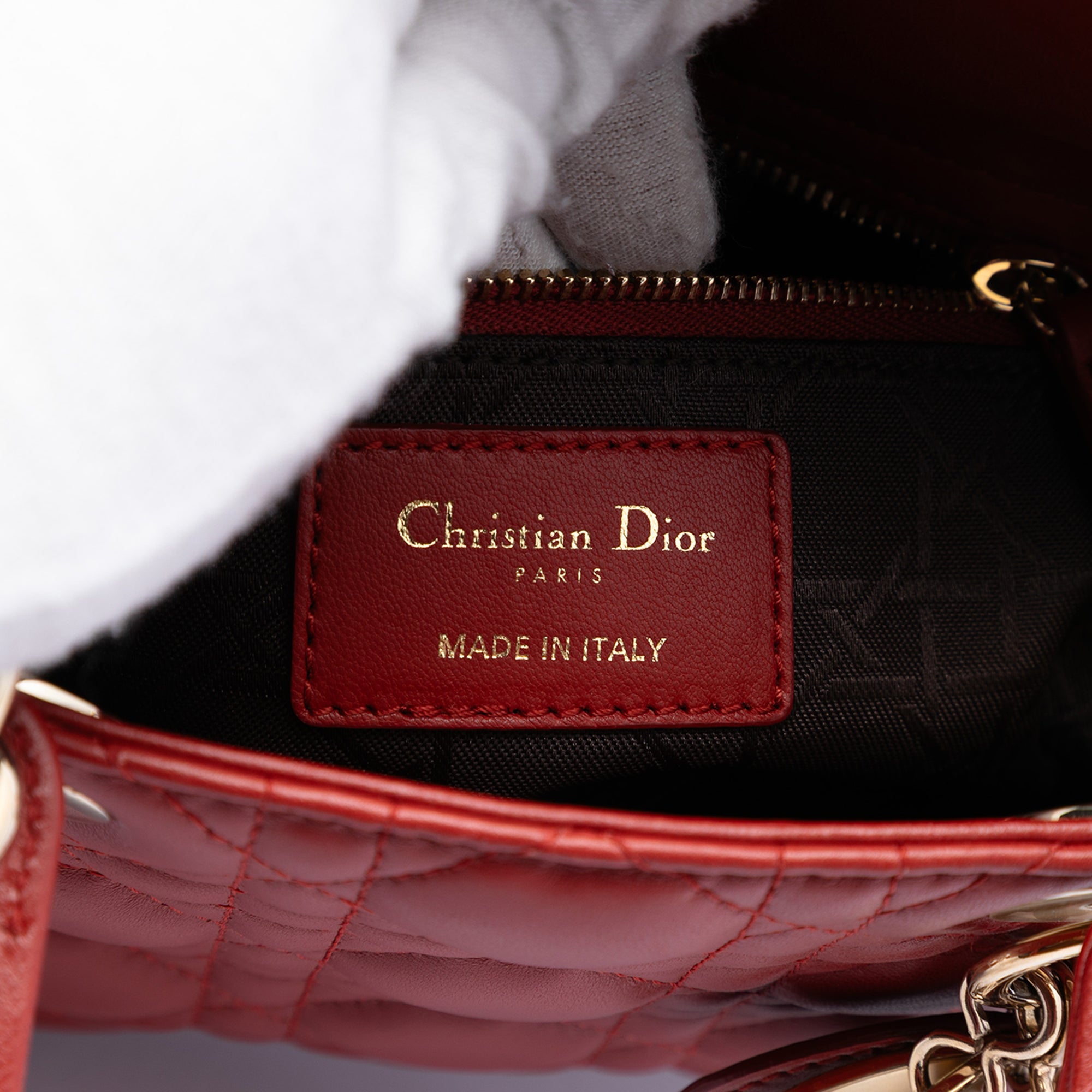 Dior Small Lambskin Cannage My ABCDior Lady Dior - image 5