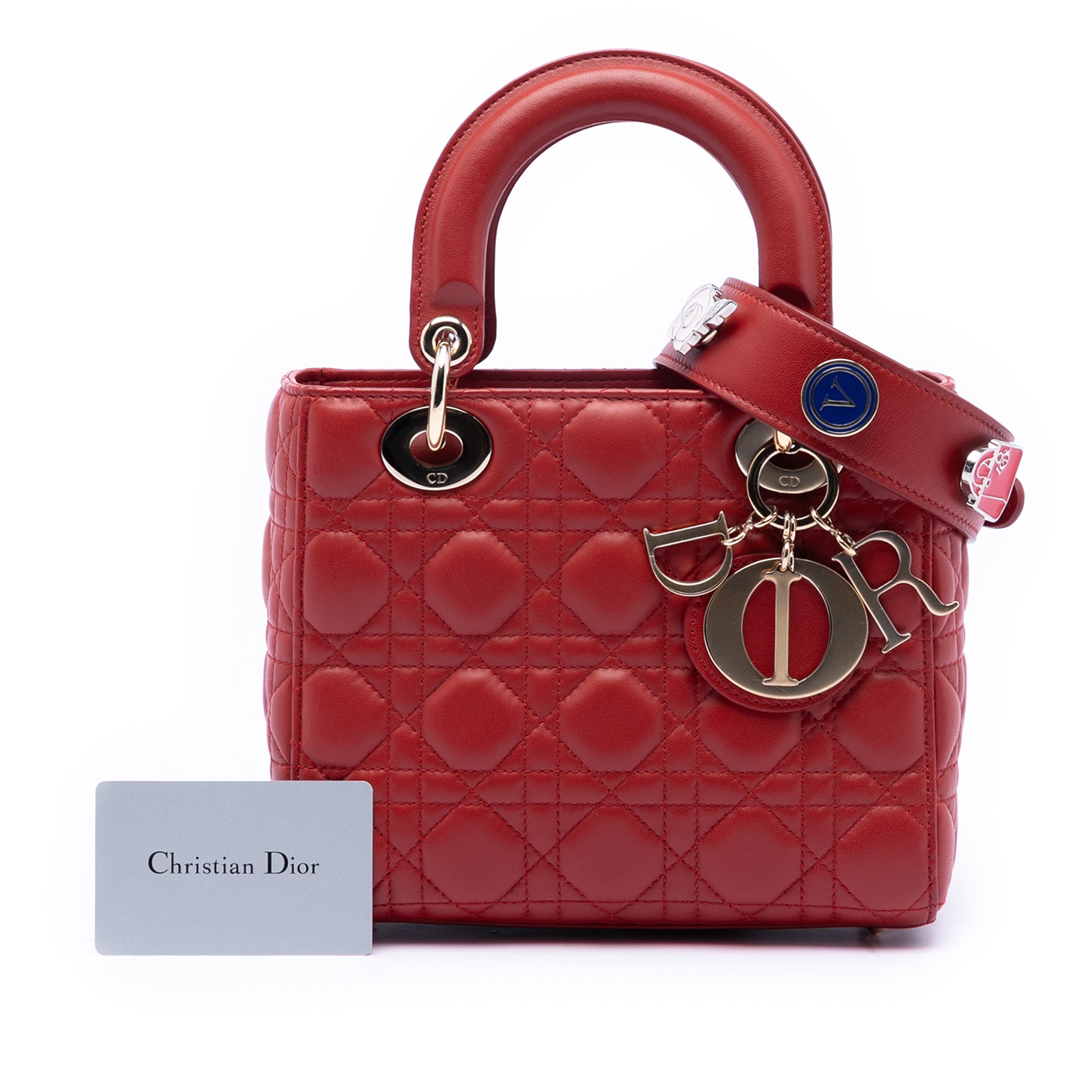 Dior Small Lambskin Cannage My ABCDior Lady Dior - image 8