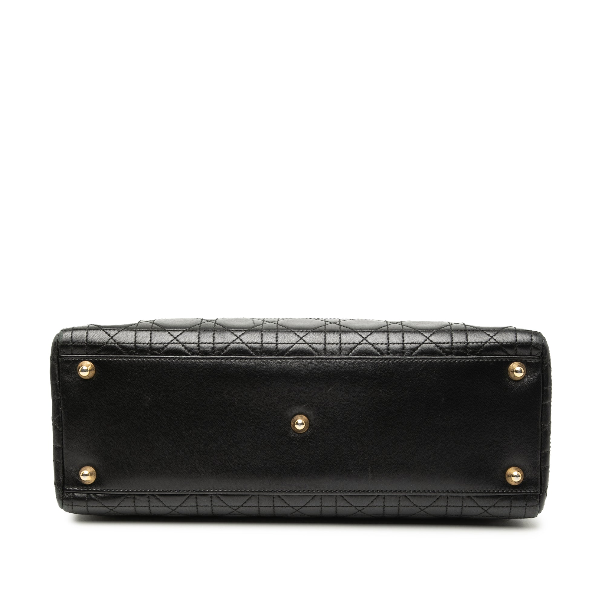 Dior Large Lambskin Cannage Lady Dior - image 3