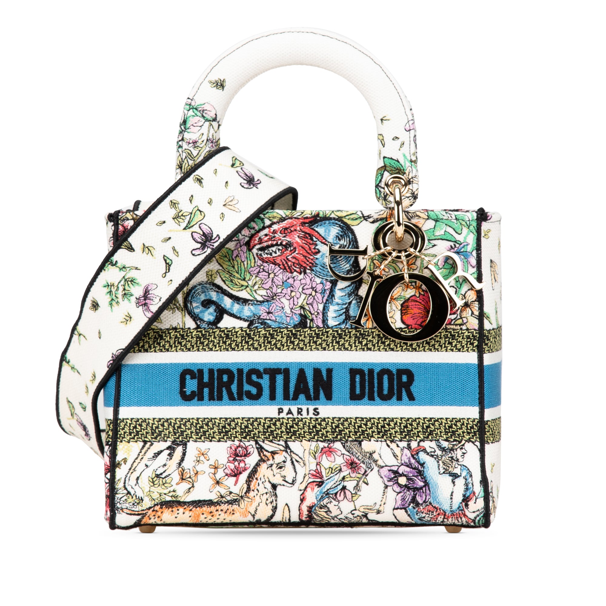 Dior Medium Embroidered Canvas D Constellation Lady D Lite - image 1