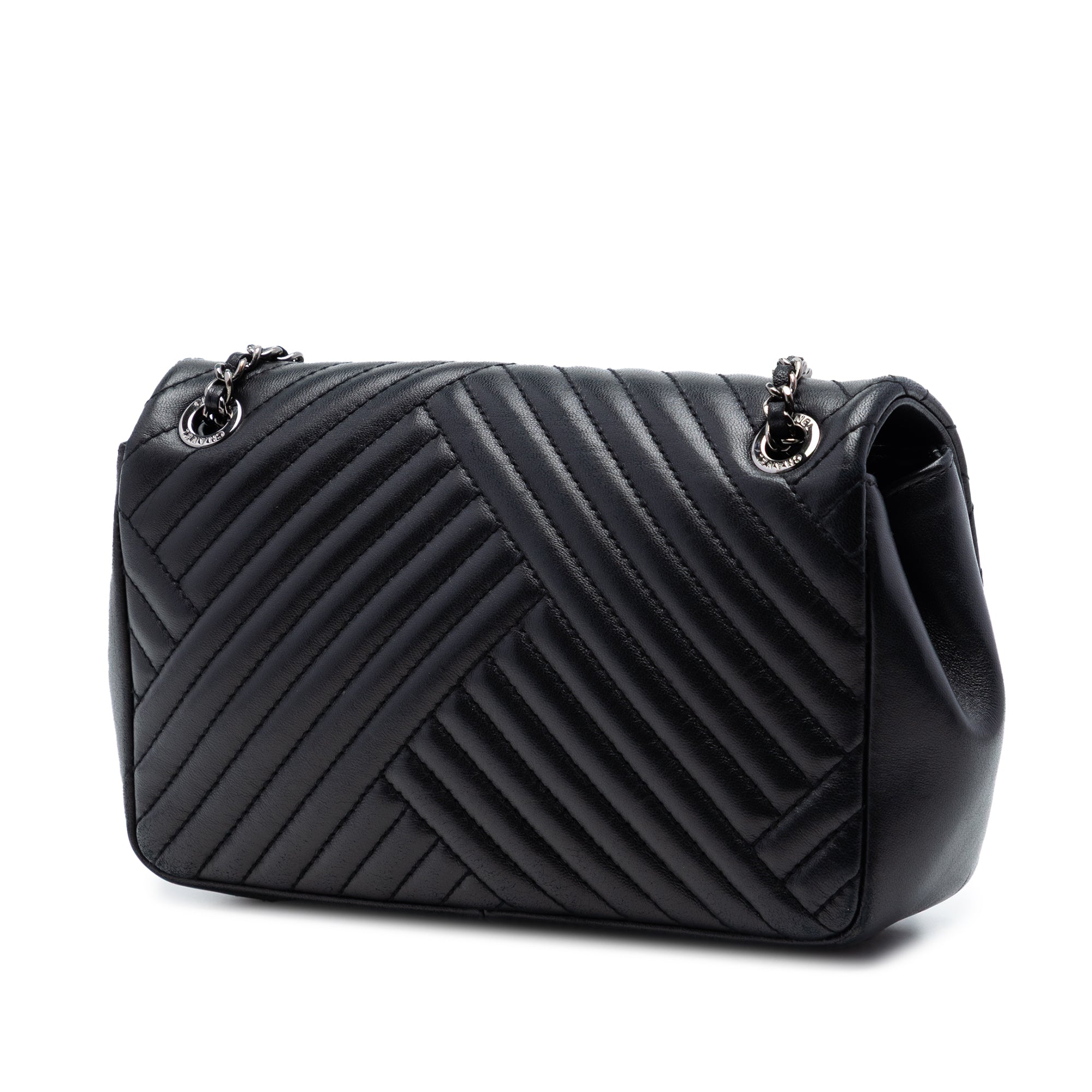 Chanel Small Lambskin CC Crossing Flap - image 2