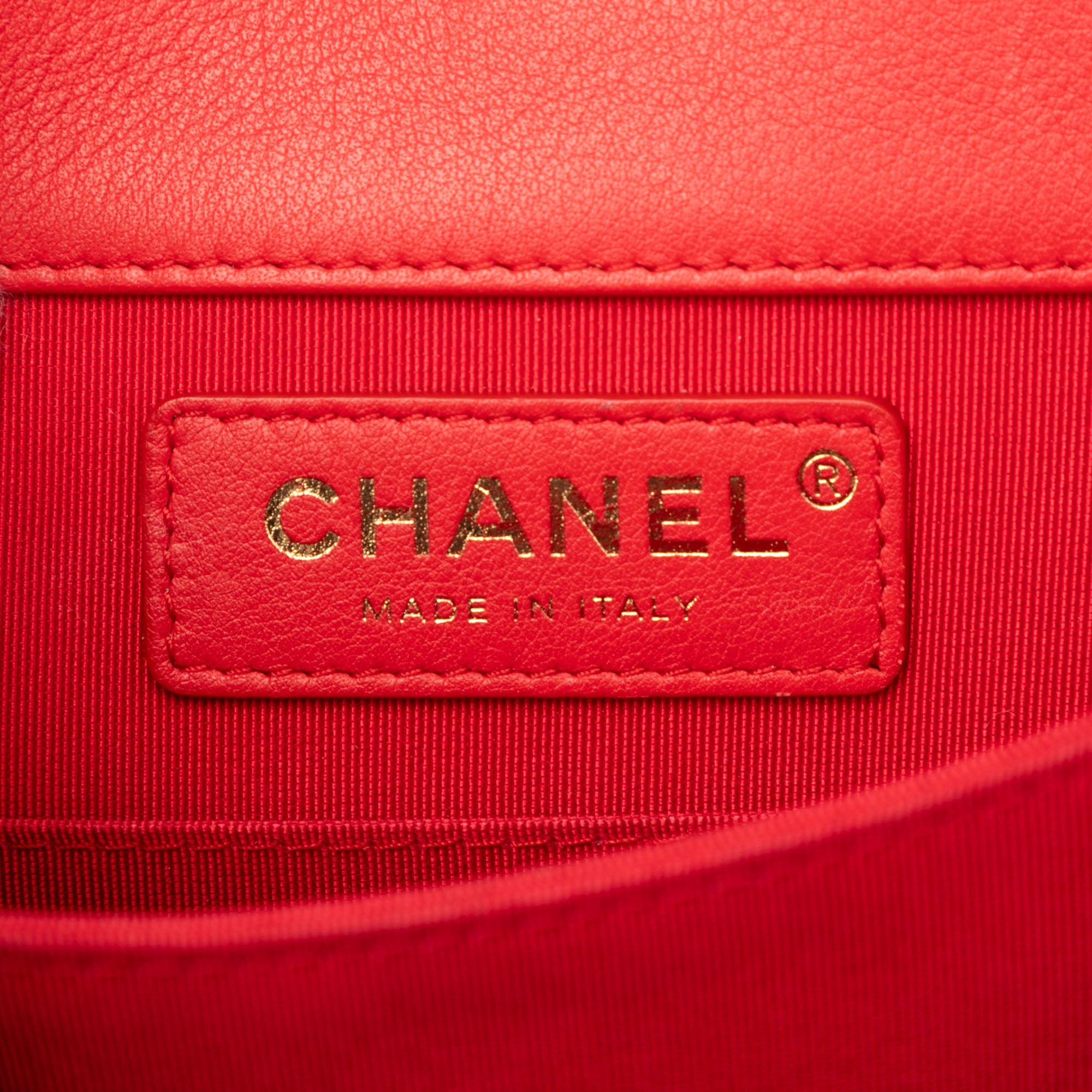 Chanel Quilted Lambskin North South Boy Flap - image 5