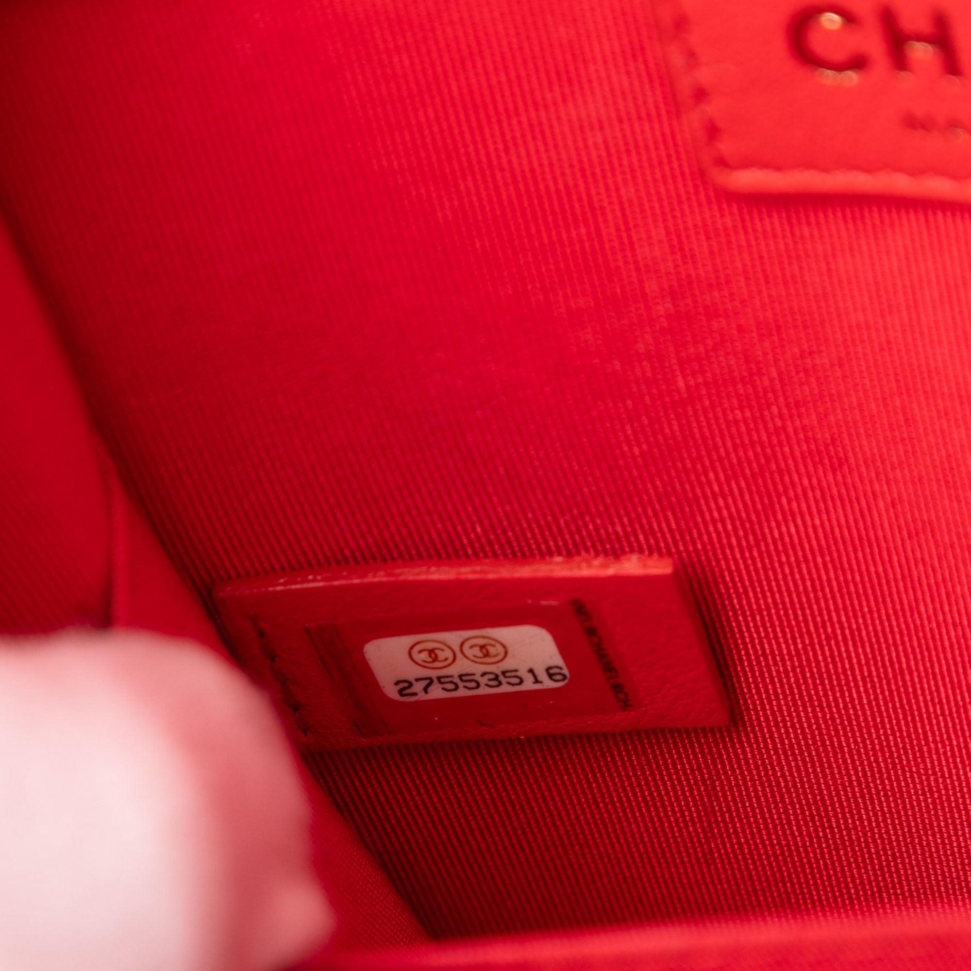 Chanel Quilted Lambskin North South Boy Flap - image 6