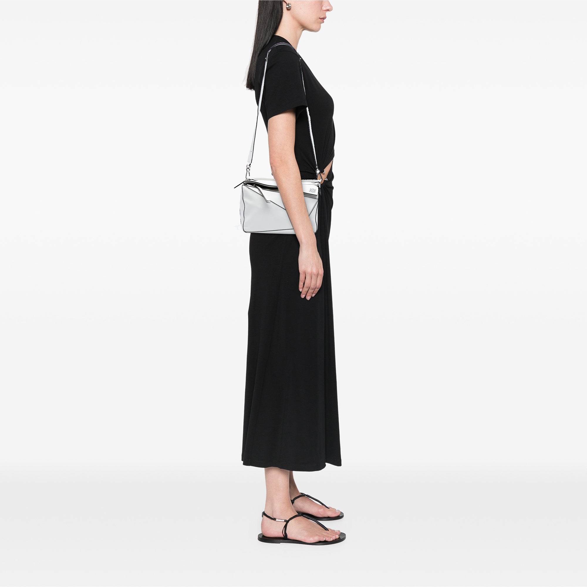 LOEWE Medium Calfskin Puzzle Satchel - image 7