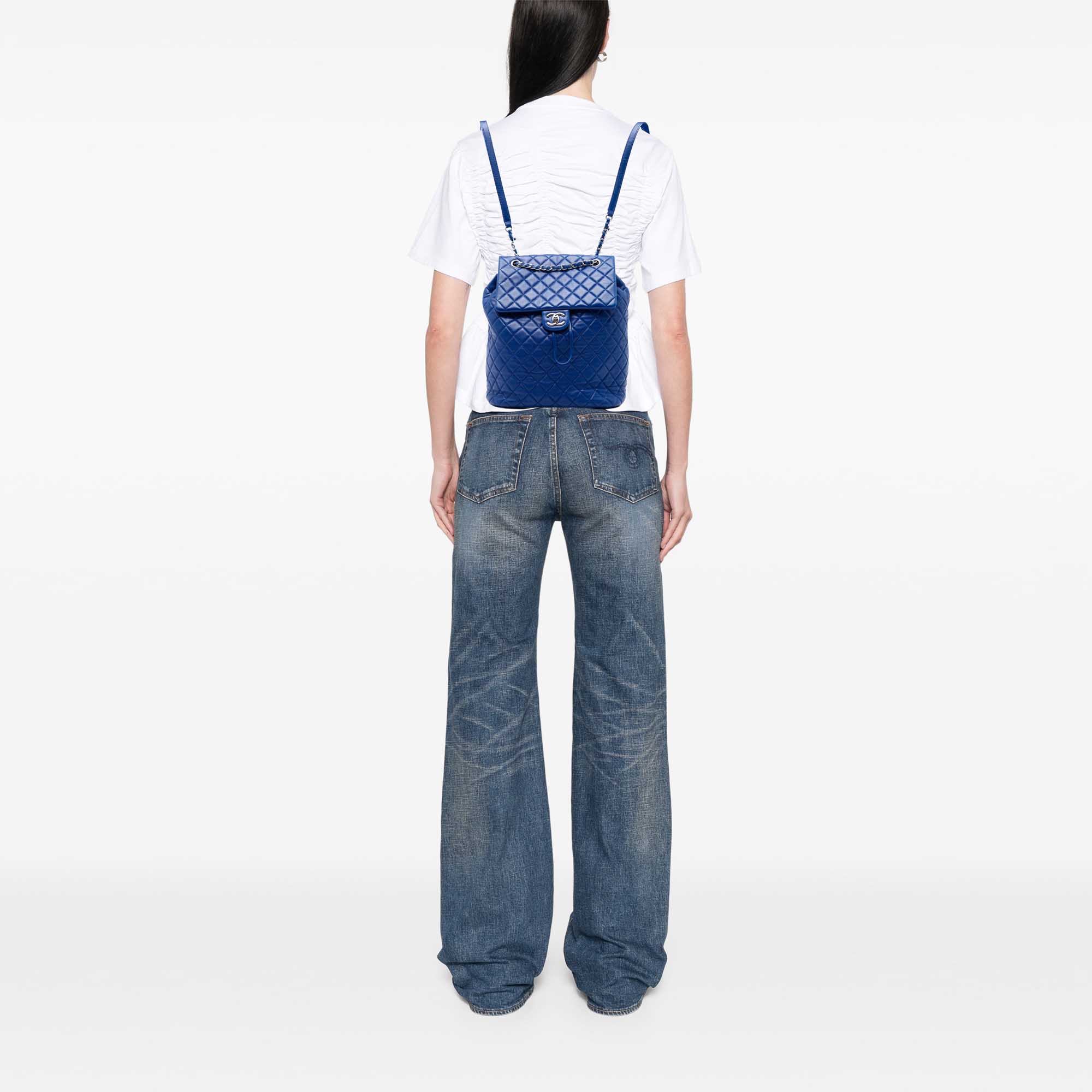 Chanel Large Quilted Lambskin Urban Spirit Backpack - image 6