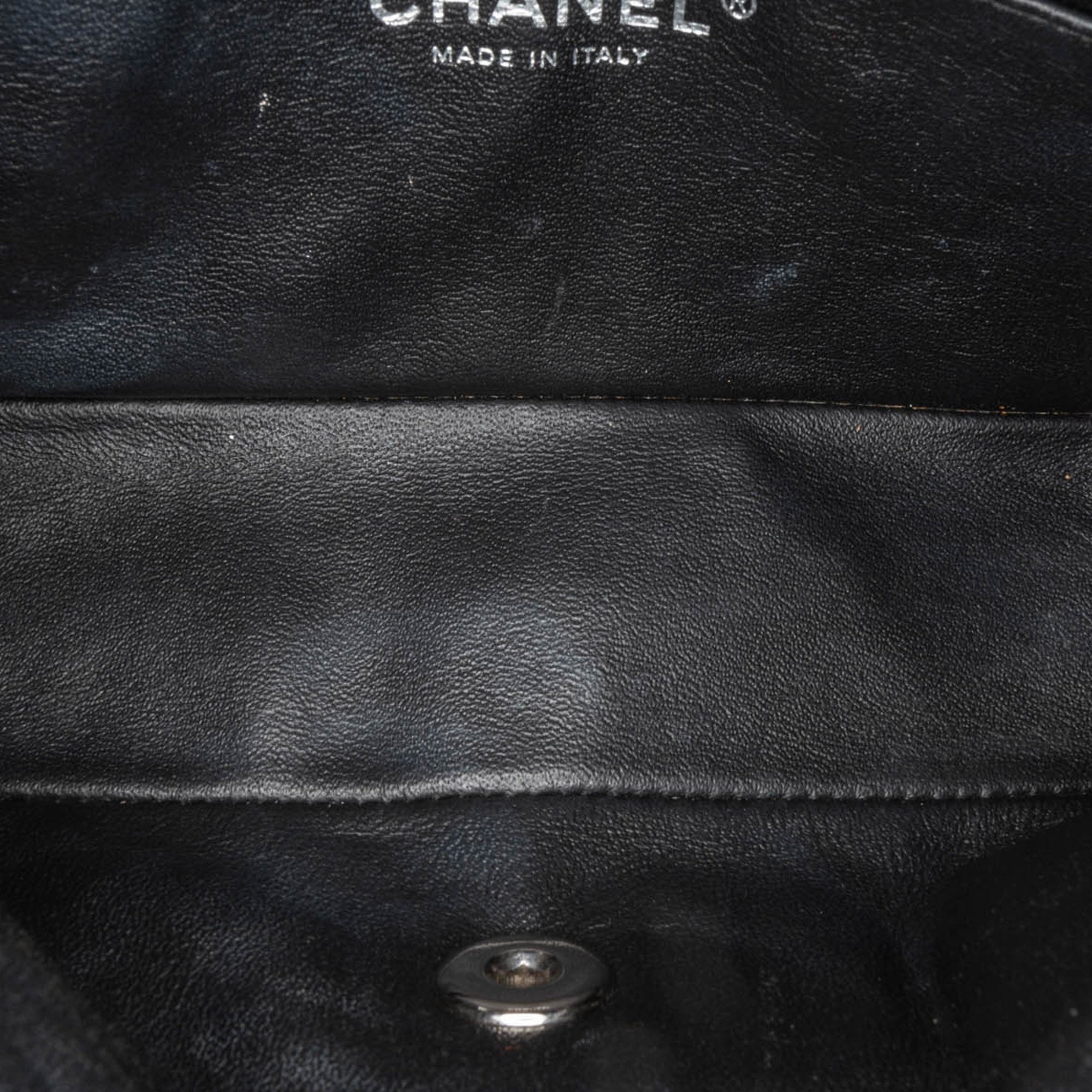 Chanel Mini Rectangular Classic Chevron Patent Single Flap - image 4