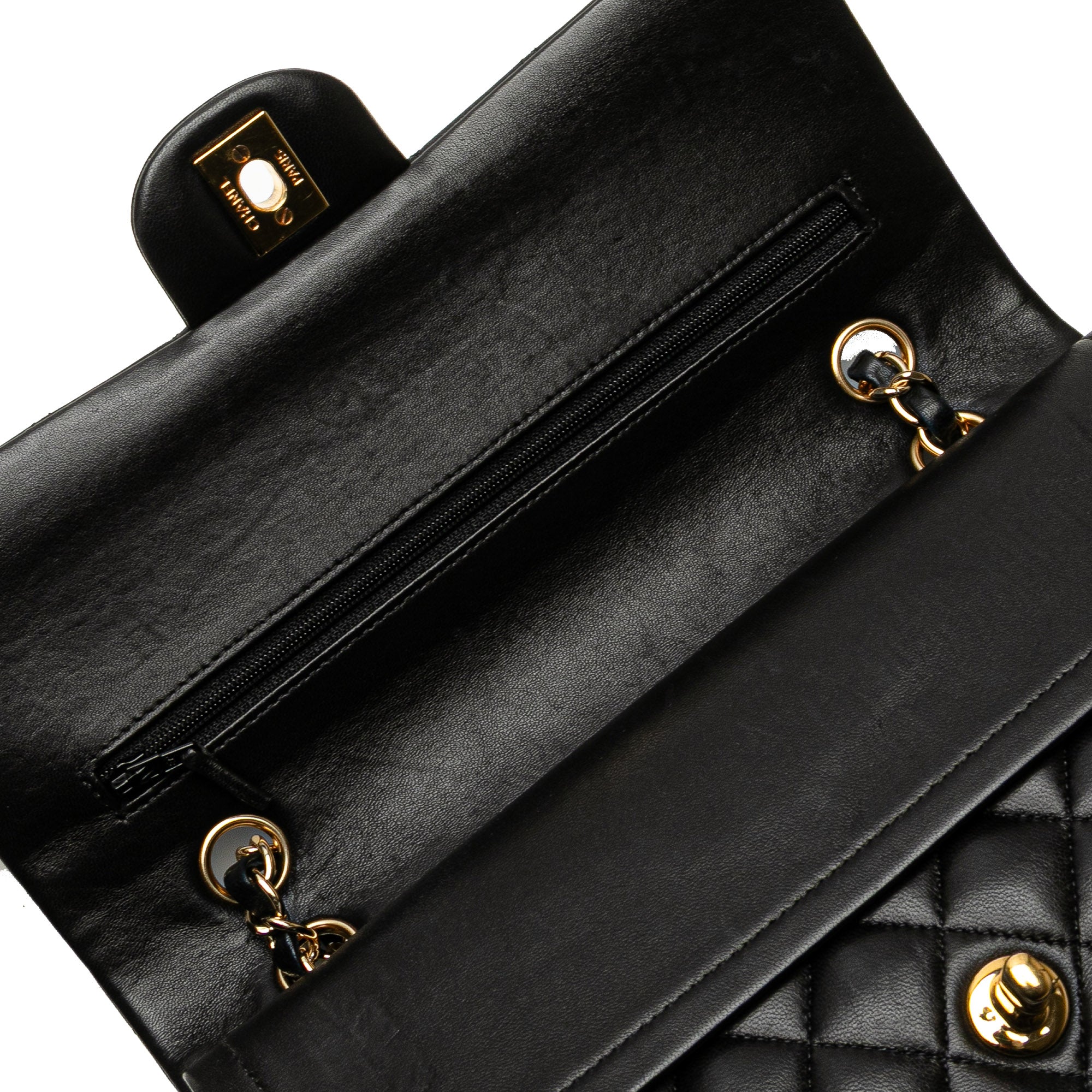 Chanel Medium Classic Lambskin Double Flap - image 8