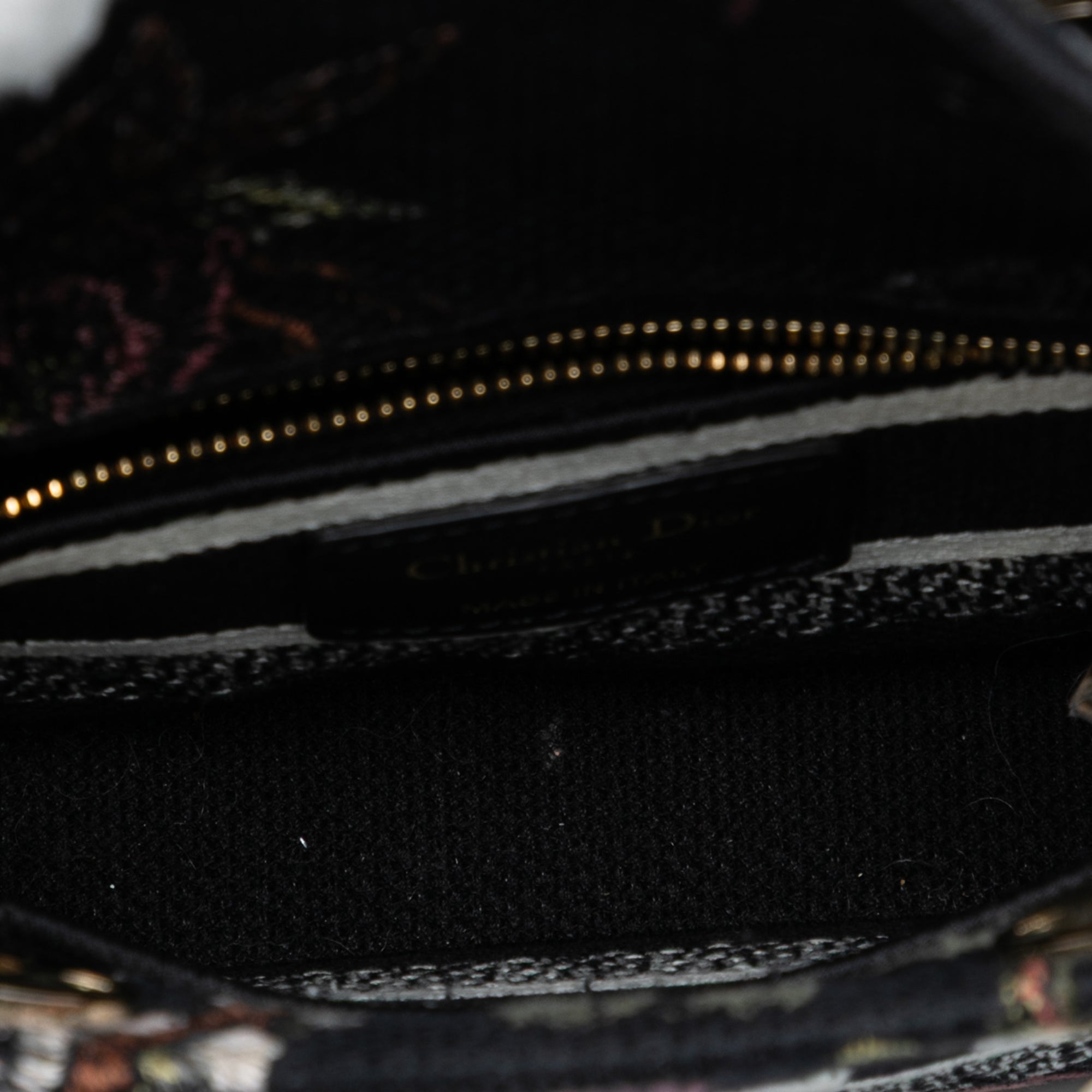 Dior Mini Embroidered Canvas Mille Fleurs Lady D Lite - image 4
