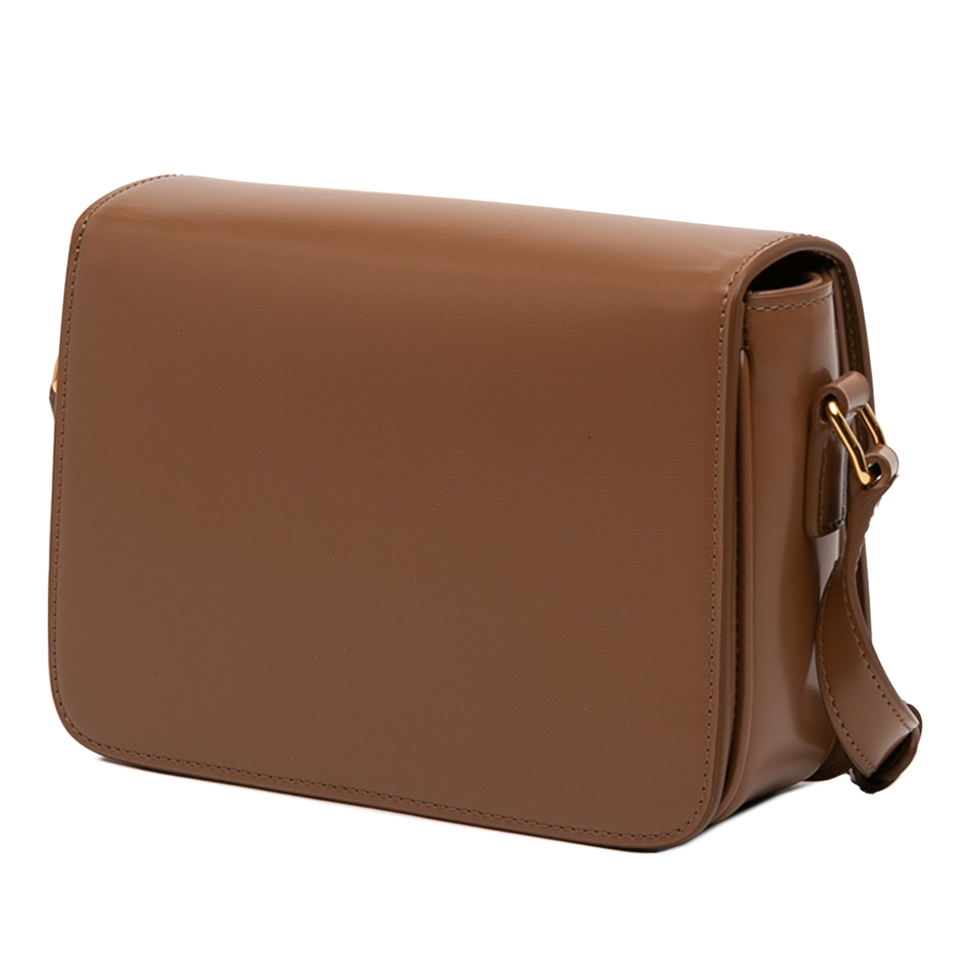 Celine Teen Shiny Calfskin Triomphe Crossbody - image 2