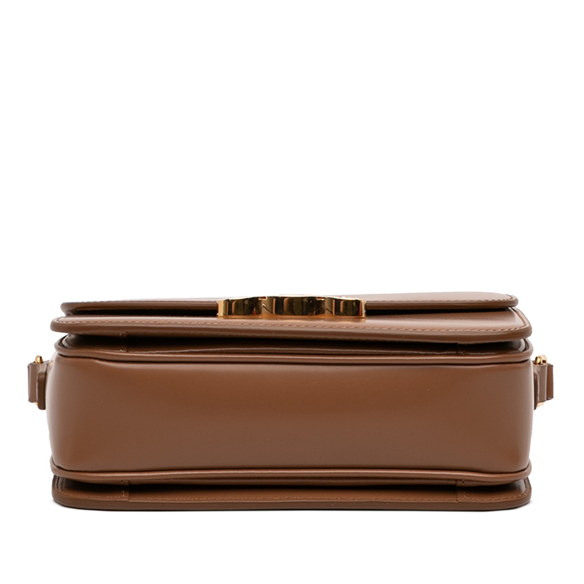 Celine Teen Shiny Calfskin Triomphe Crossbody - image 3