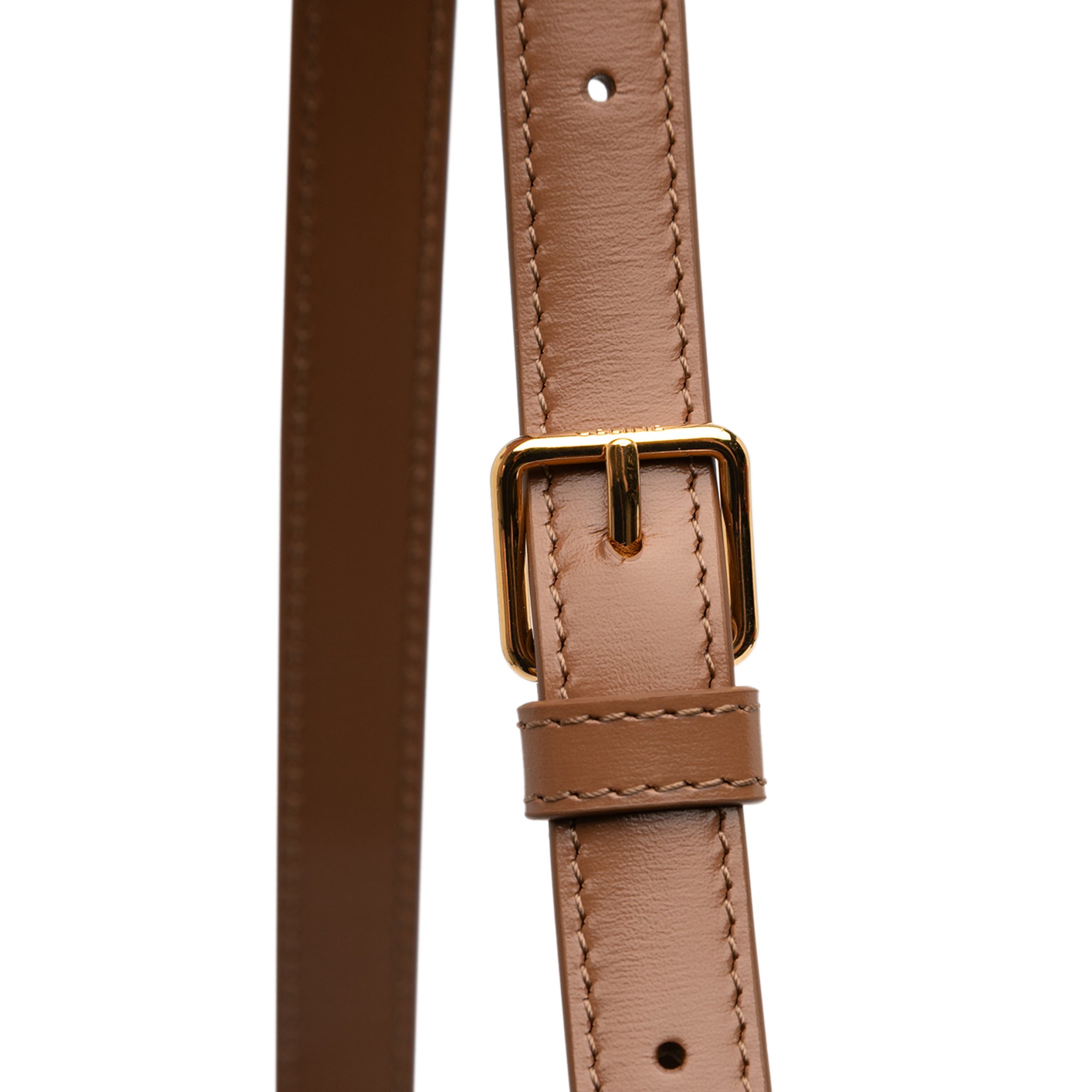 Celine Teen Shiny Calfskin Triomphe Crossbody - image 7