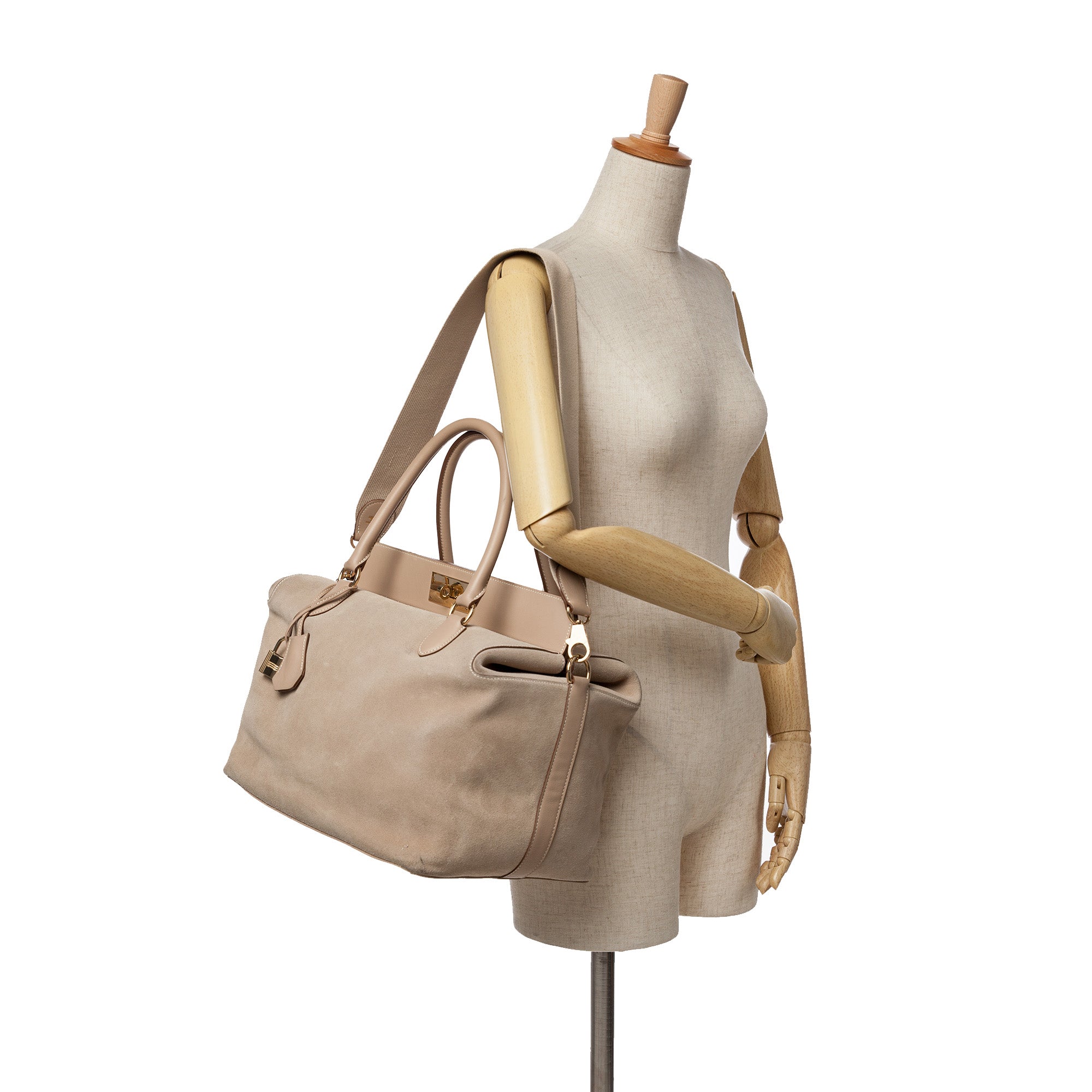 Hermès Veau Grizzly and Swift Toolbox 33 - image 10