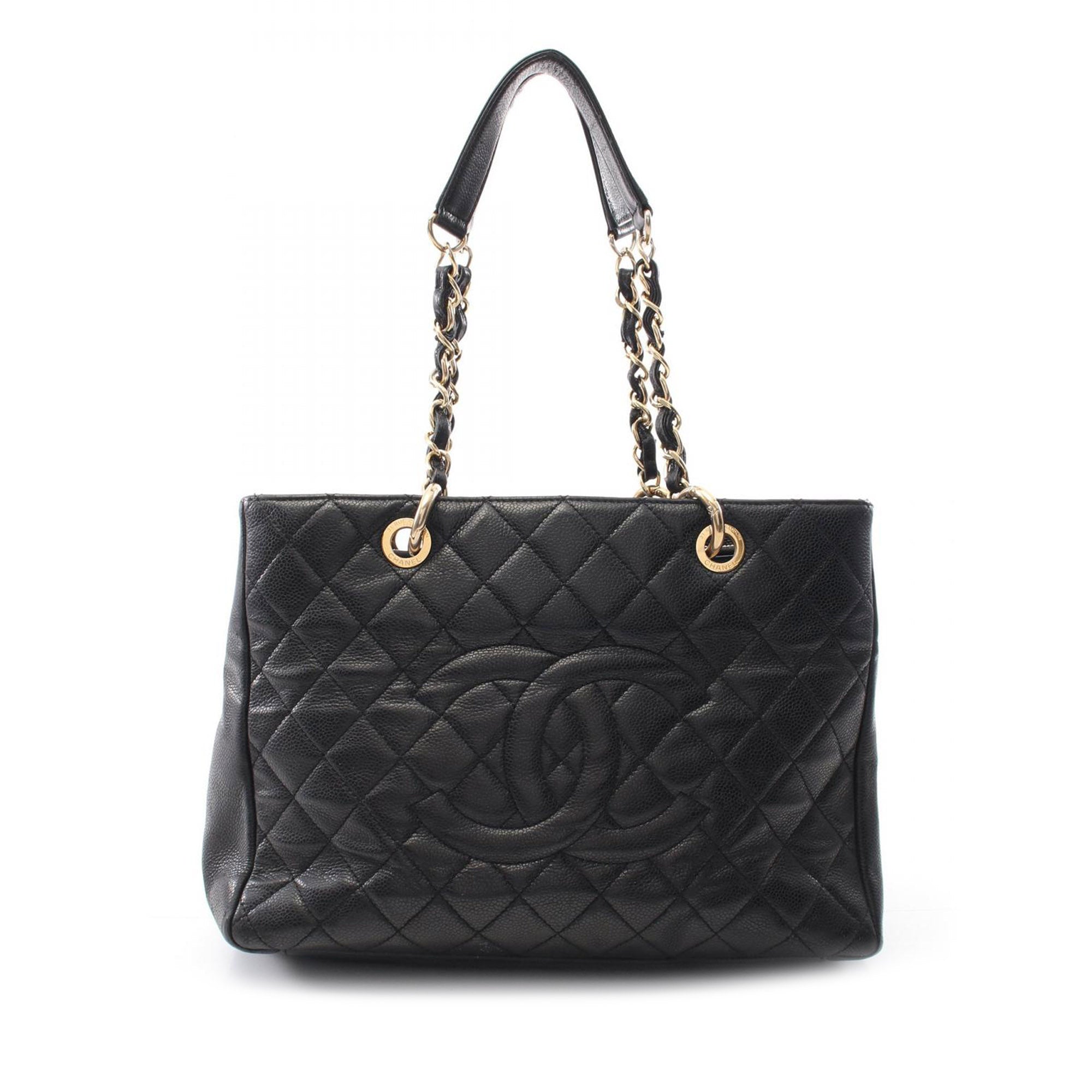 Chanel Caviar Grand Shopping Tote - image 1