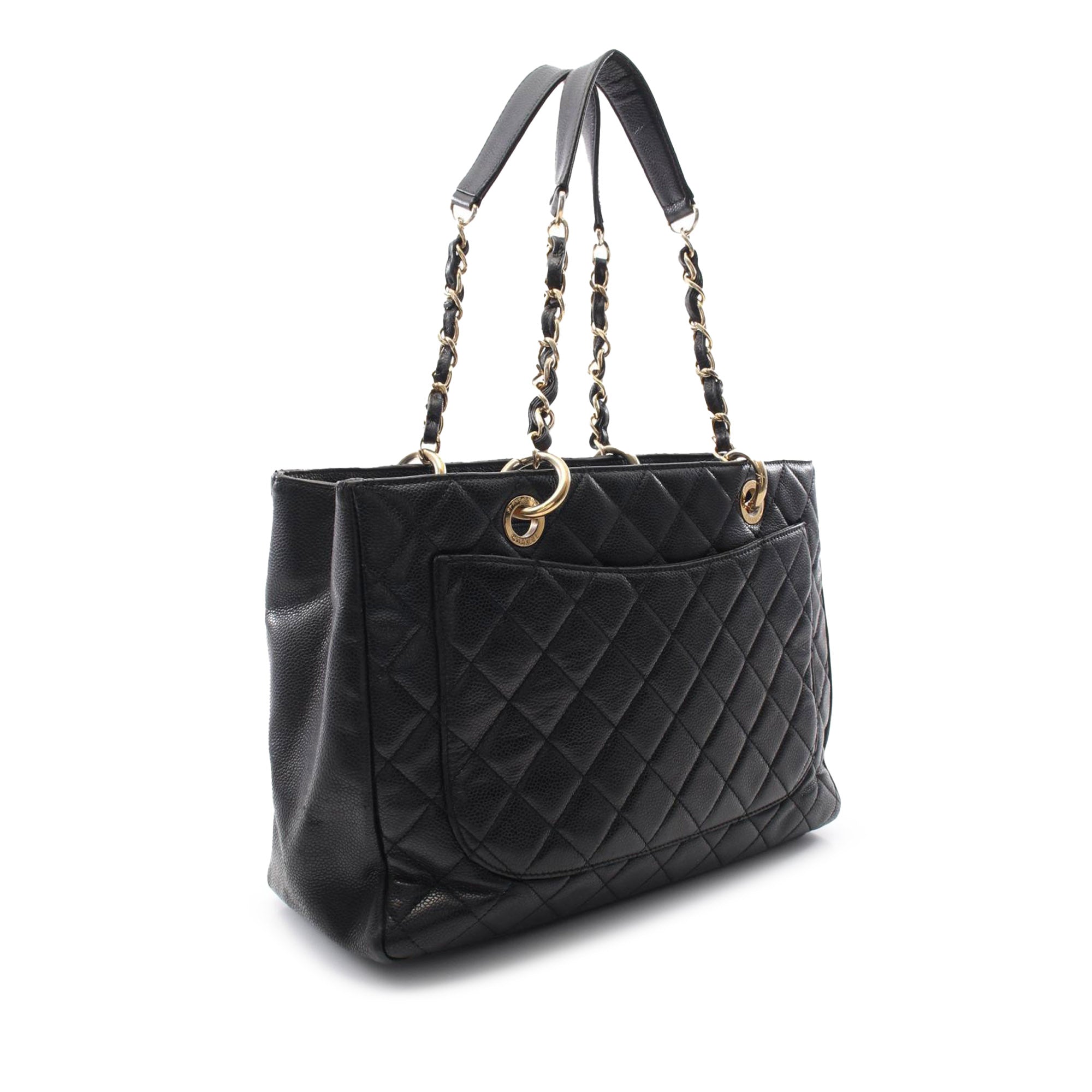 Chanel Caviar Grand Shopping Tote - image 2