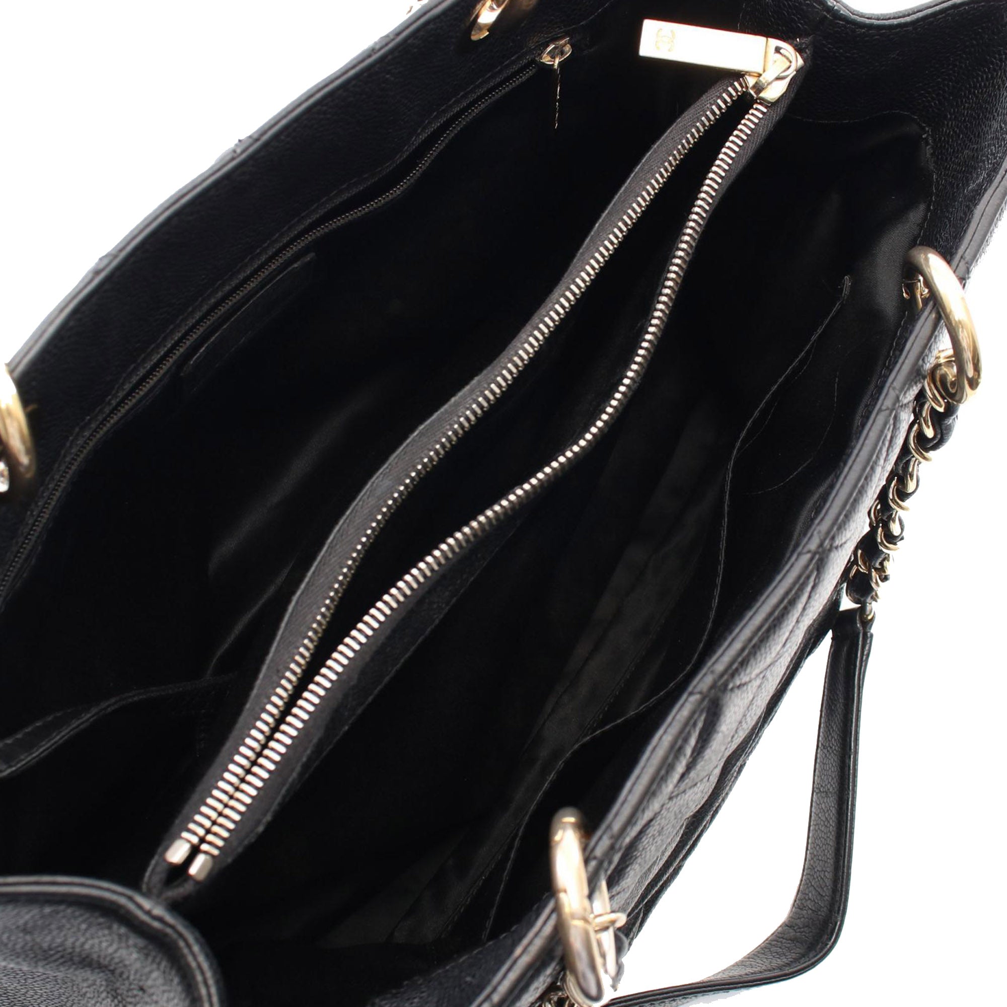 Chanel Caviar Grand Shopping Tote - image 3
