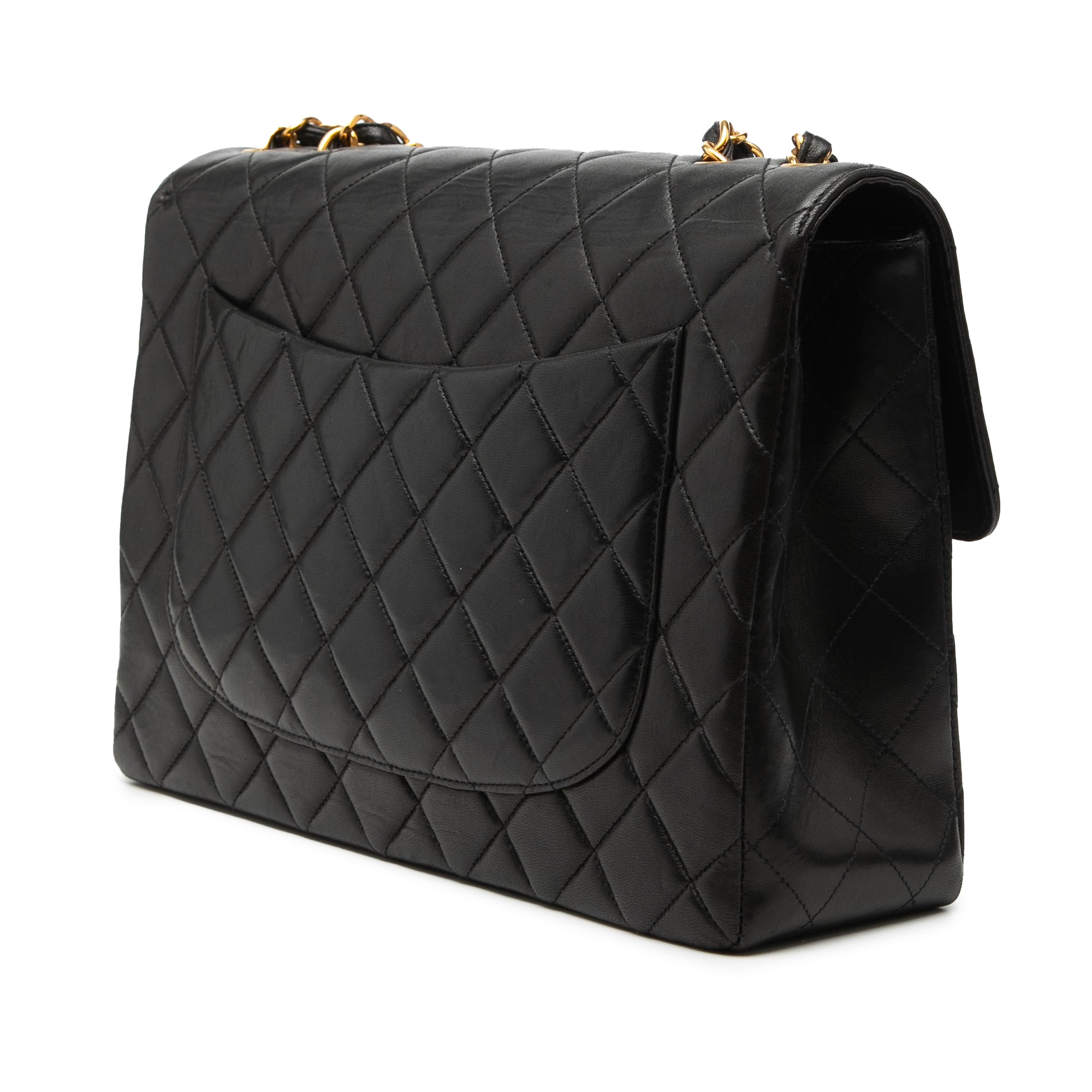 Chanel Jumbo Classic Lambskin Single Flap - image 2