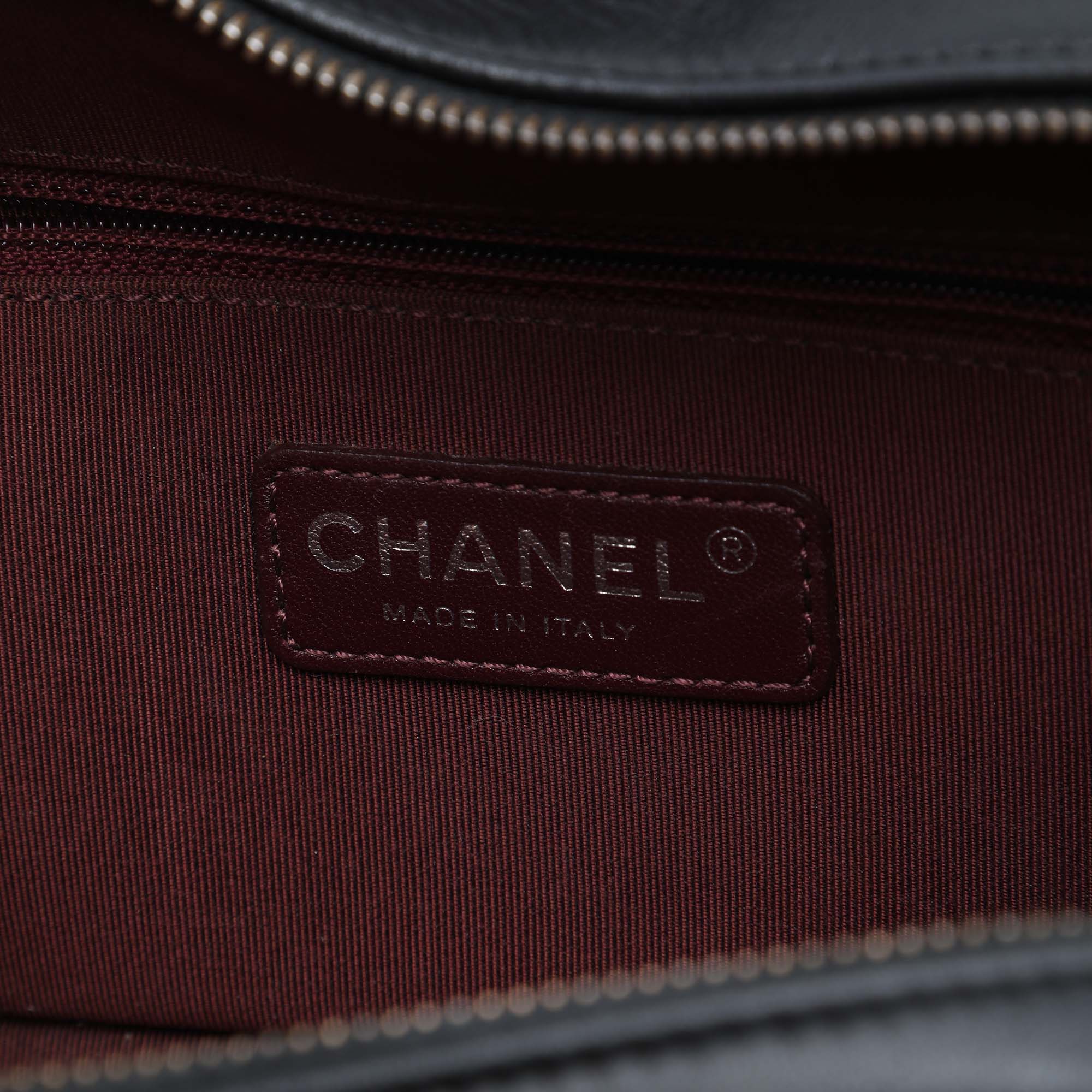 Chanel Small Quilted Lambskin Coco Boy Camera Bag - image 5