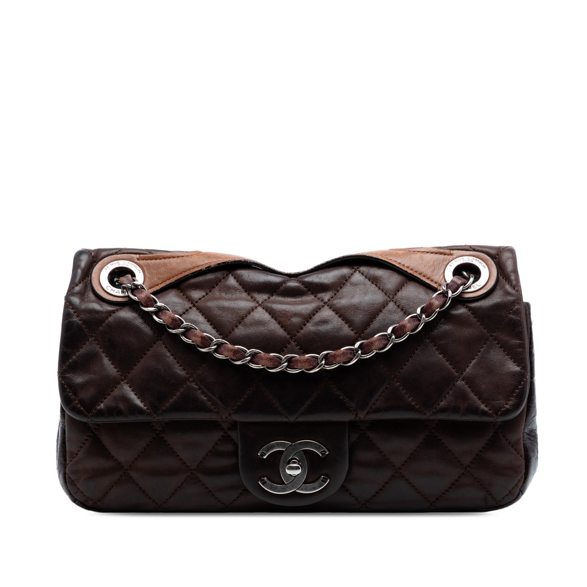 Chanel Medium Iridescent Calfskin In the Mix Flap - image 1