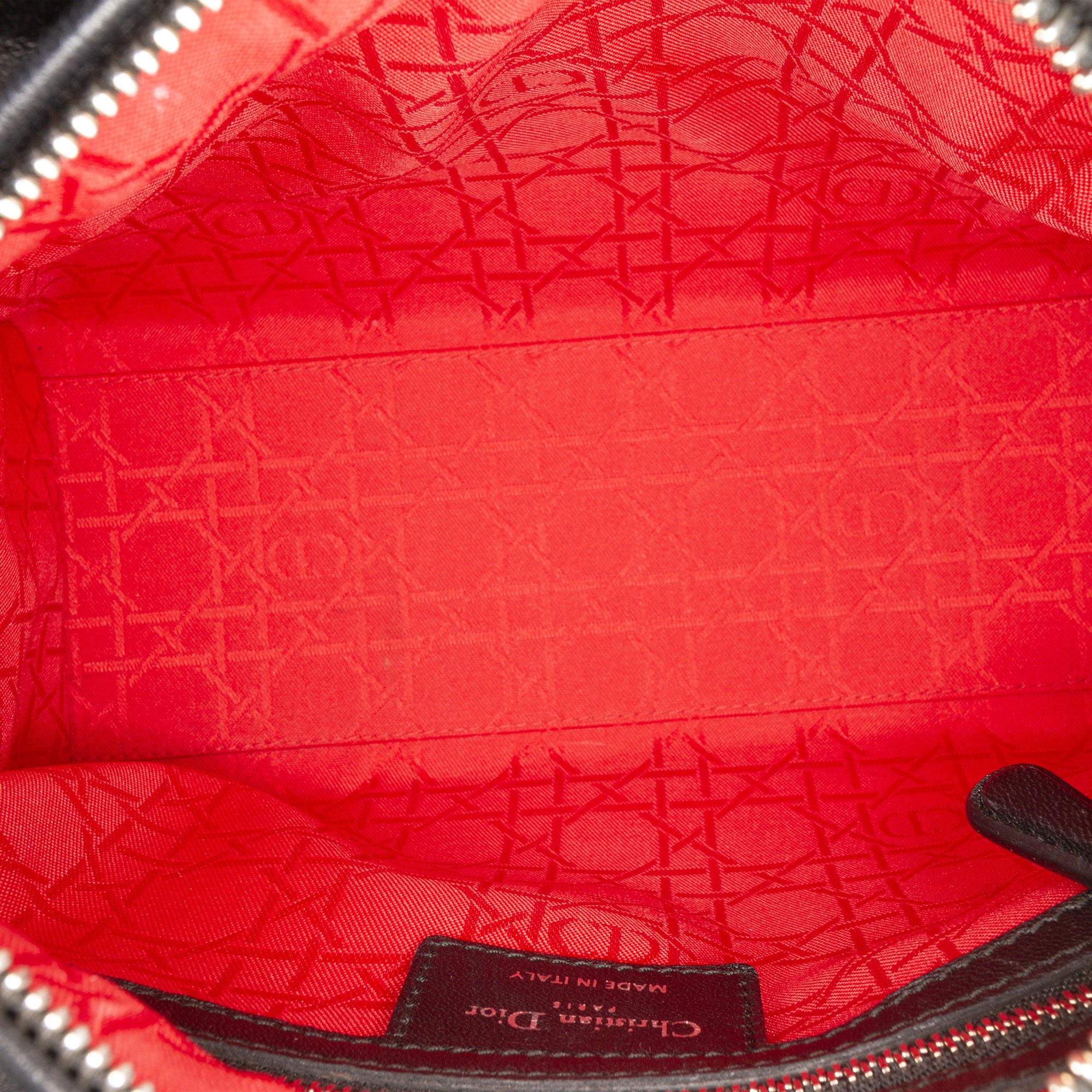 Dior Medium Lambskin Cannage Lady Dior - image 4