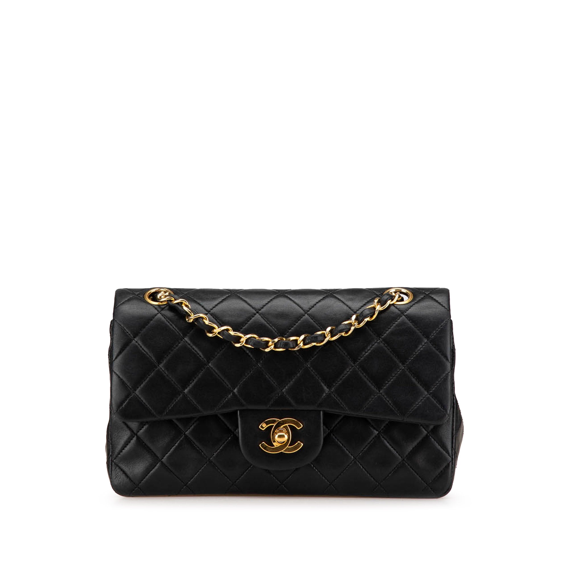 Chanel Small Classic Lambskin Double Flap - image 1