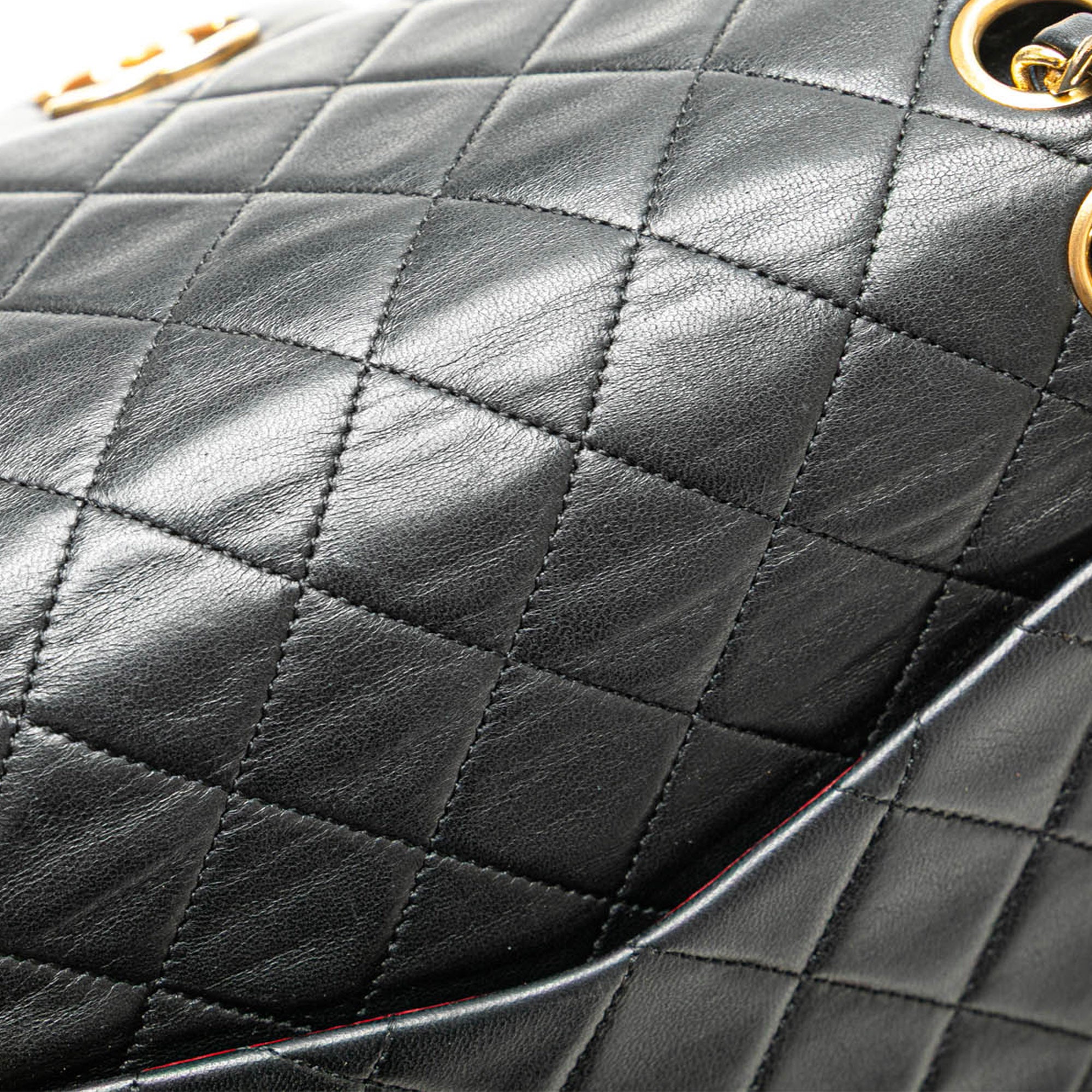 Chanel Small Classic Lambskin Double Flap - image 9