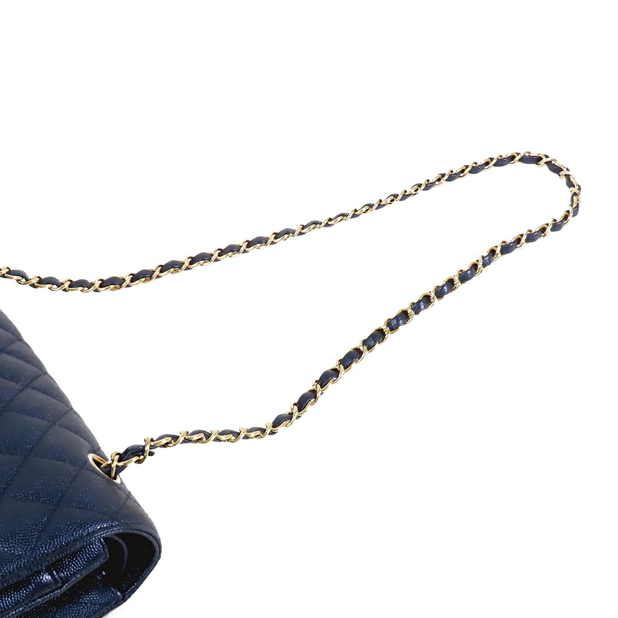 Chanel Medium Classic Caviar Double Flap - image 15