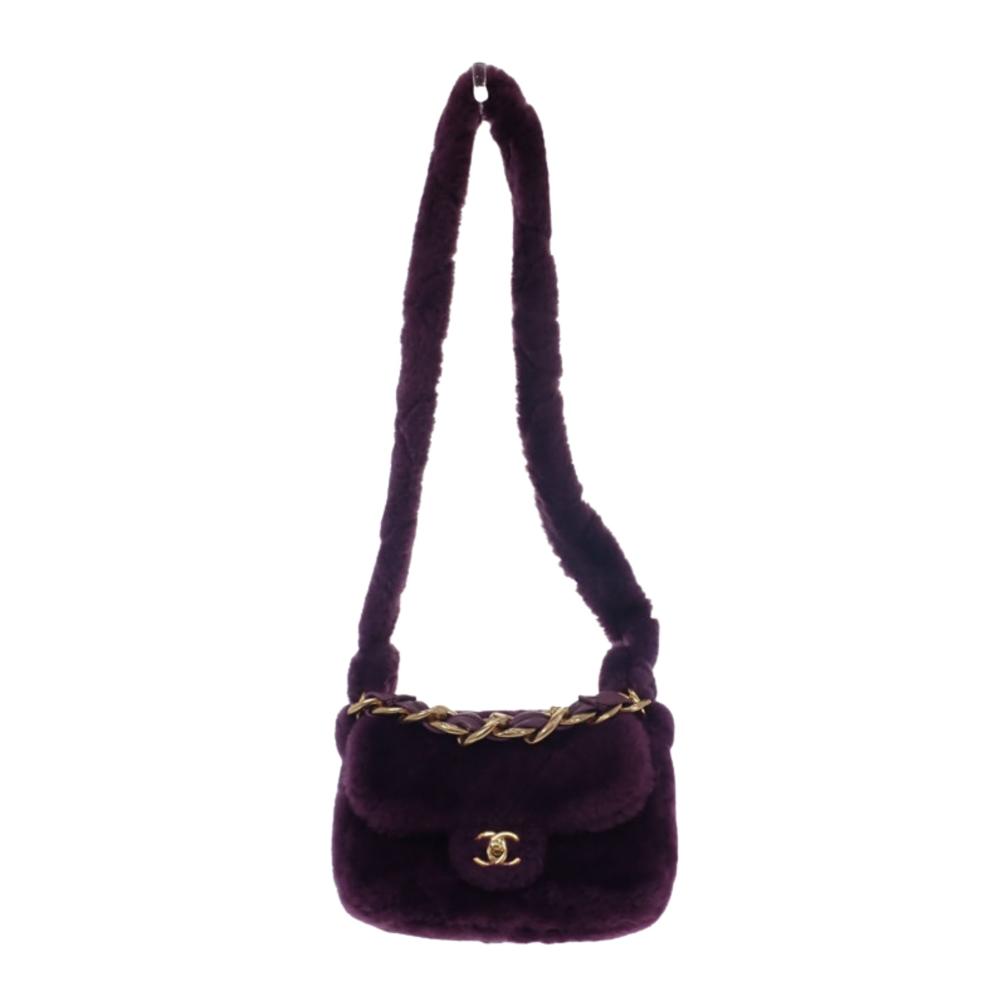 Chanel Quilted Shearling Coconing Single Flap - image 10