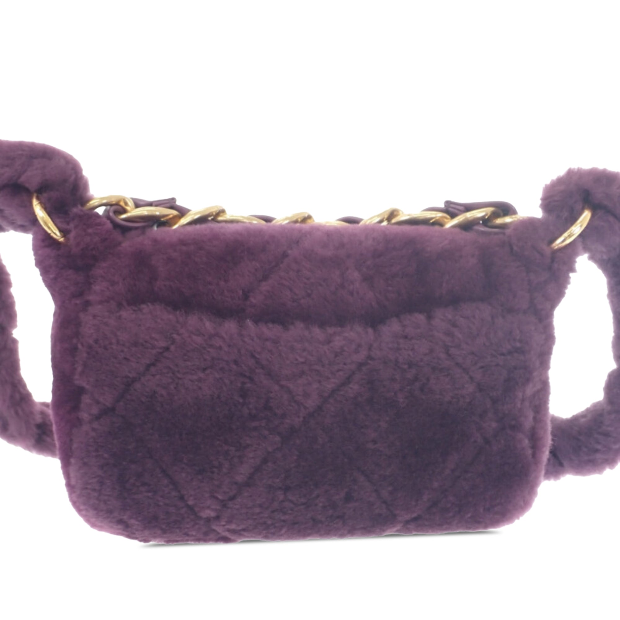 Chanel Quilted Shearling Coconing Single Flap - image 2