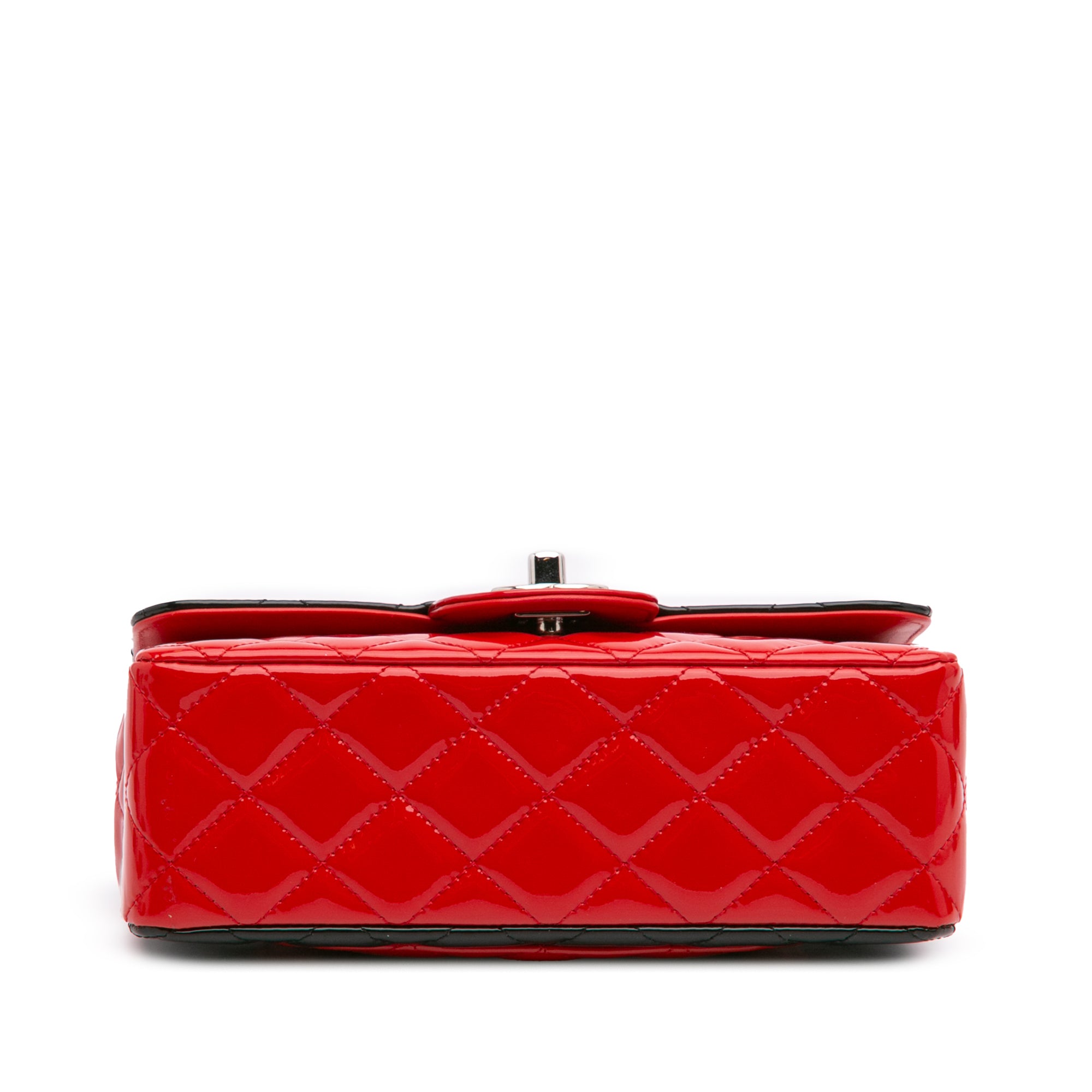 Chanel Mini Rectangular Bicolor Patent Single Flap - image 3