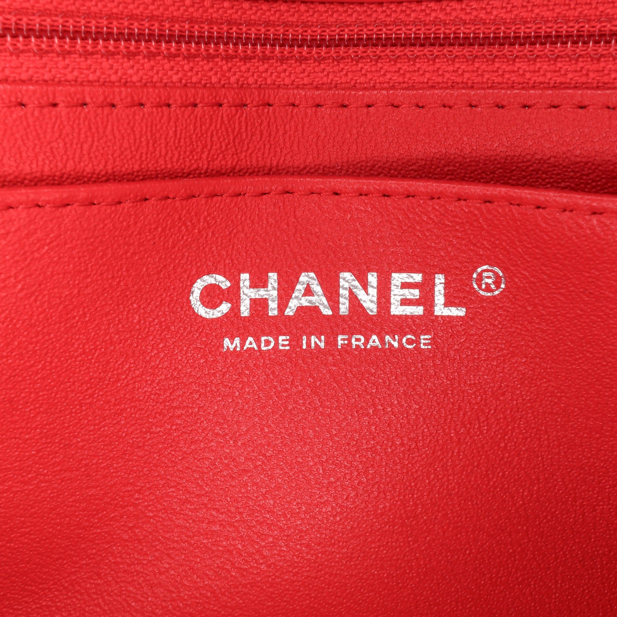 Chanel Mini Rectangular Bicolor Patent Single Flap - image 5