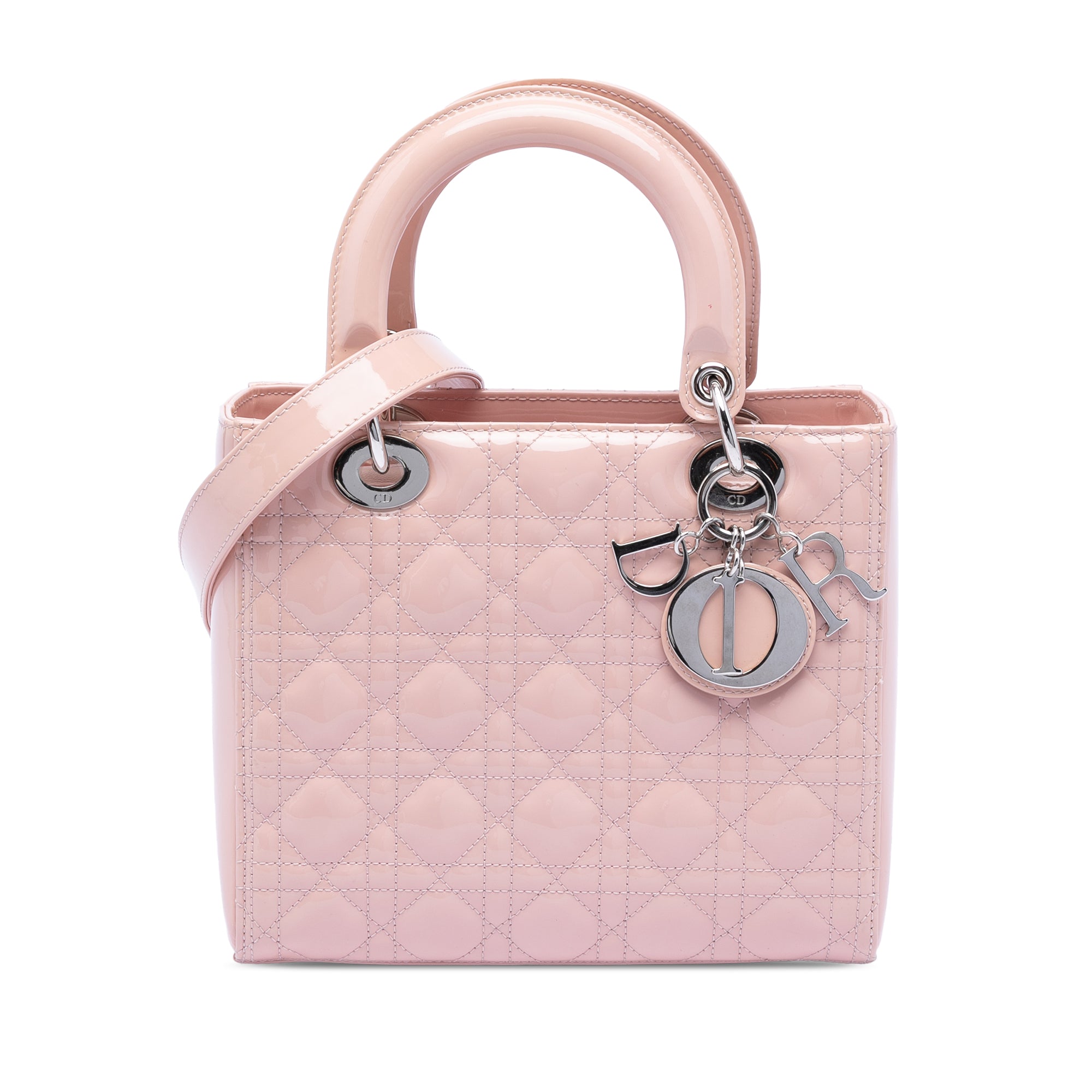 Dior Medium Patent Cannage Lady Dior - image 1