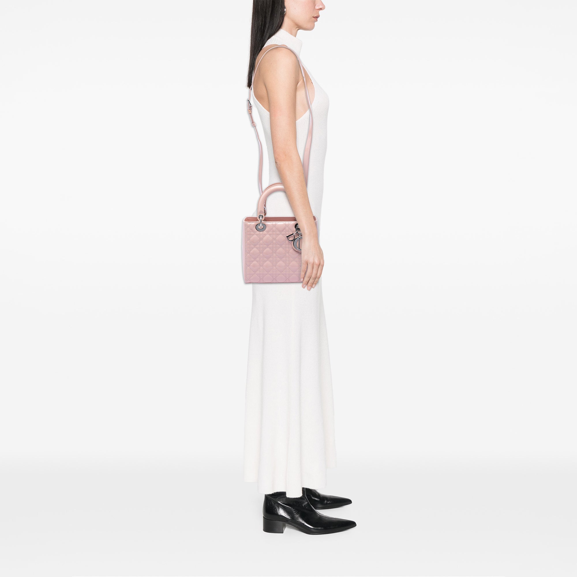 Dior Medium Patent Cannage Lady Dior - image 7